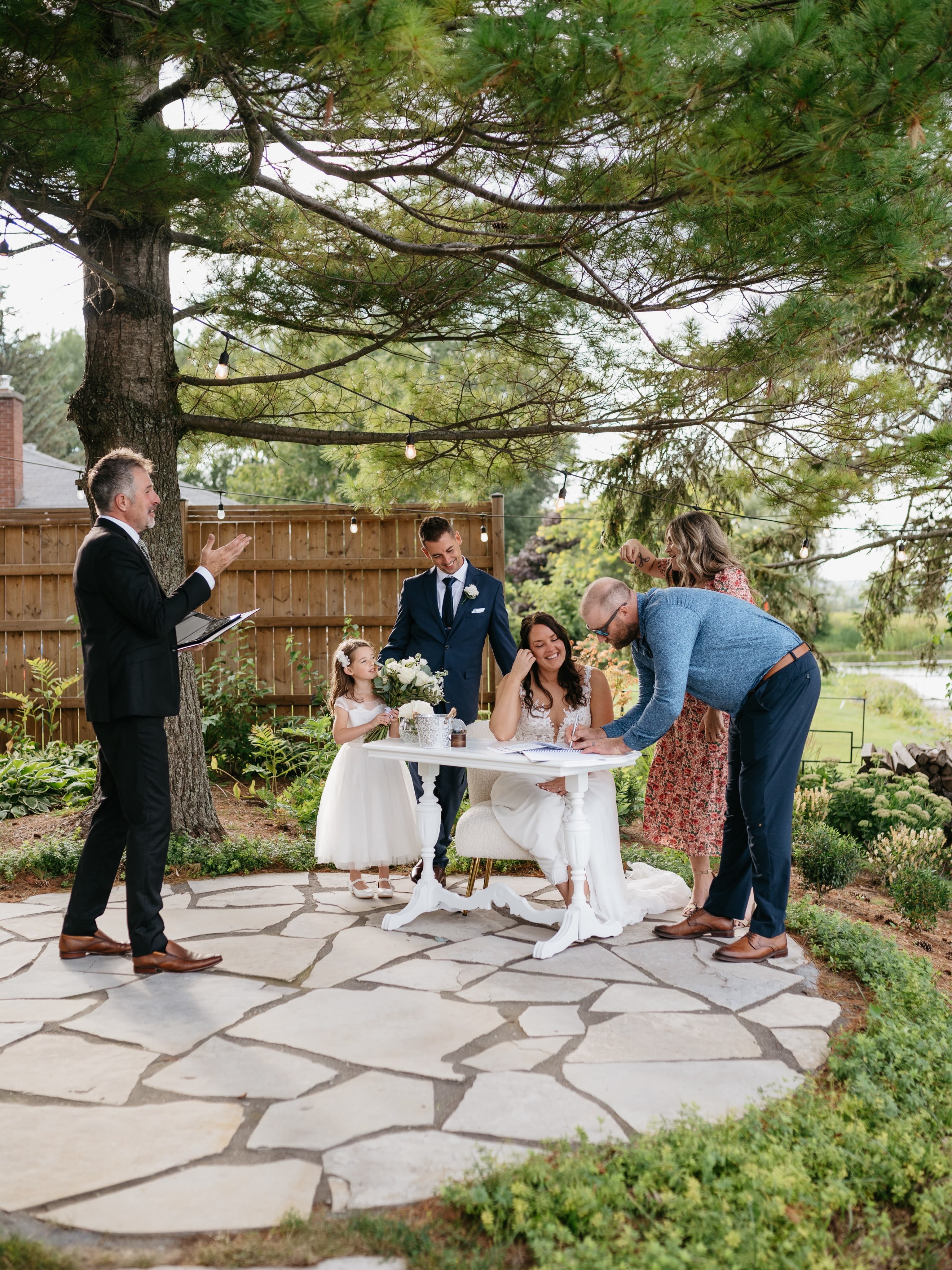 The legal part doesn’t have to feel like the boring part. 🖊️✨
Signing the marriage licence is the moment your “I do” becomes official—but it can still feel warm, relaxed, and connected to the celebration happening around you.
While the paperwork is being completed, I keep the energy light, guide everyone through the process, and make sure the moment flows naturally into the hugs, photographs, and first glass of champagne.
Because even the official bit should feel like part of your wedding day—not an interruption to it.
📸 Photo: @christinereidphoto
📍 Location: @carriagelaneelopements
#CarriageLaneElopements #PrinceEdwardCountyWedding #OntarioWeddingOfficiant #WeddingCeremony #MarriageLicence MicroWeddingOntario OntarioElopement WeddingDayMagic PrinceEdwardCountyElopement CraigLoganOfficiating