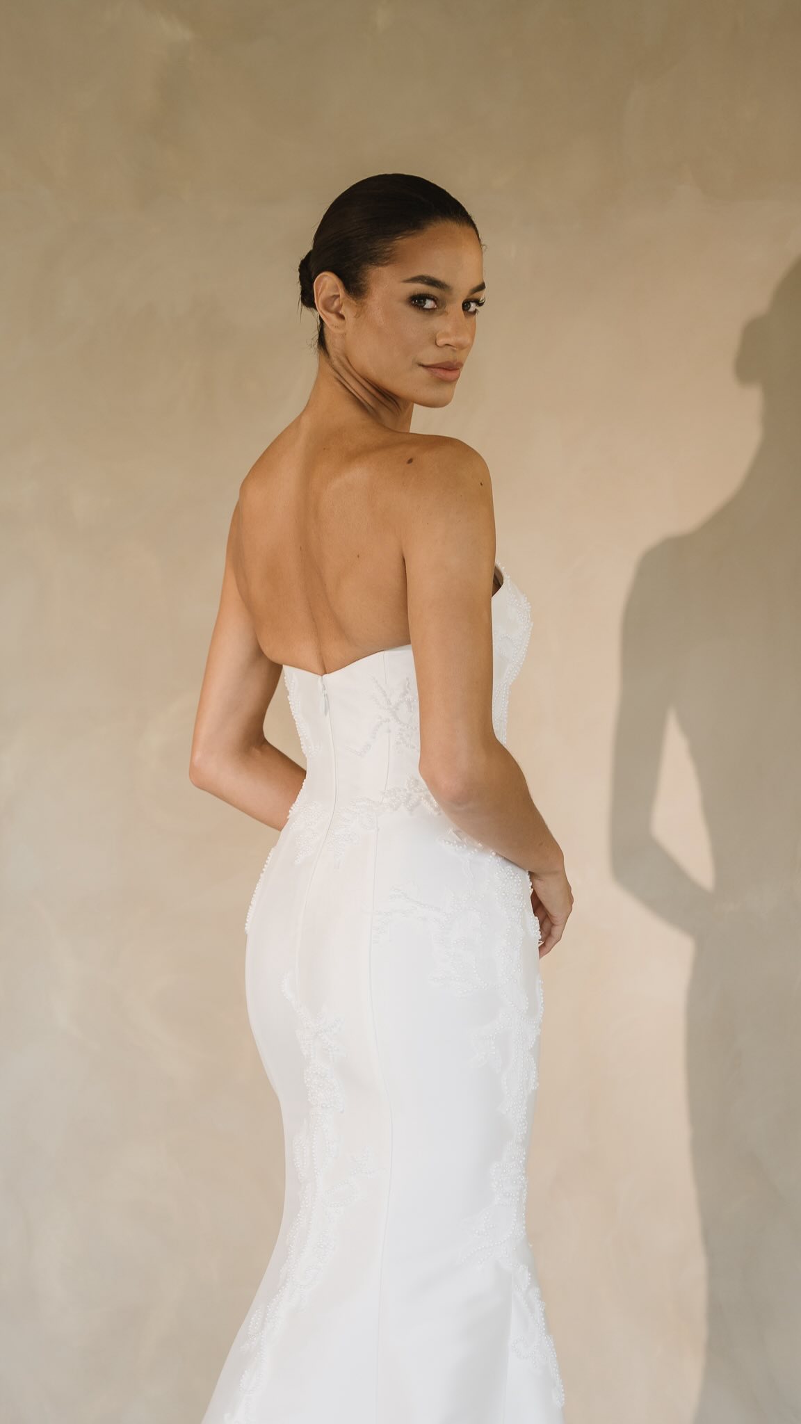 A little something blue. 🩵
Delicate florals, a sheer halter neckline, and a skirt that moves beautifully.
@houseofsavin