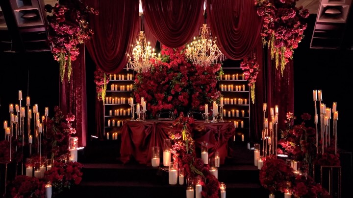 Drenched in merlot, crimson, and timeless romance
Design decor & Florals @universaldecor
Captured by @paulreyatphotography
Vinyls @infiniteimpressions_
Venue @fraserviewhall
Dj/ DJ screen @decibelvan
Screen design @heirloomstationery
Our stunning couple @sabrinajawanda @a.jaws3
#wedding #reception #weddinginspiration #receptiondecor #weddingstage