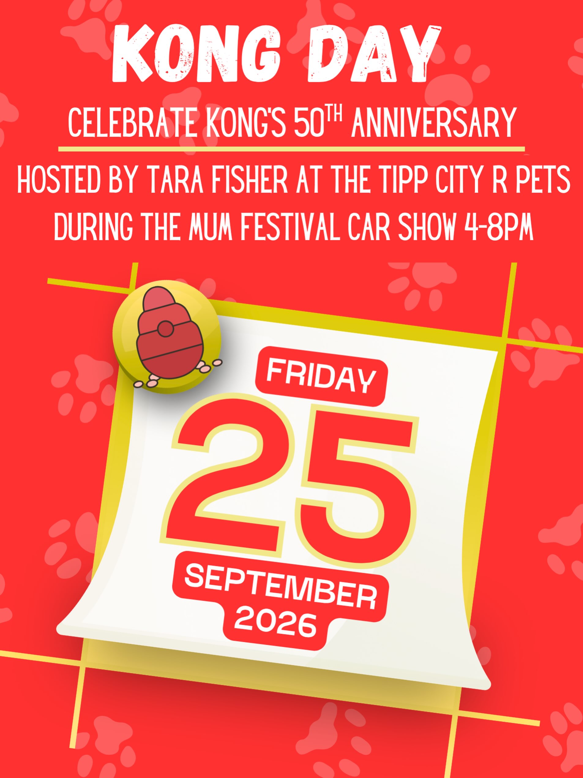 Celebrate KONG’s 50th Anniversary with us next Friday!