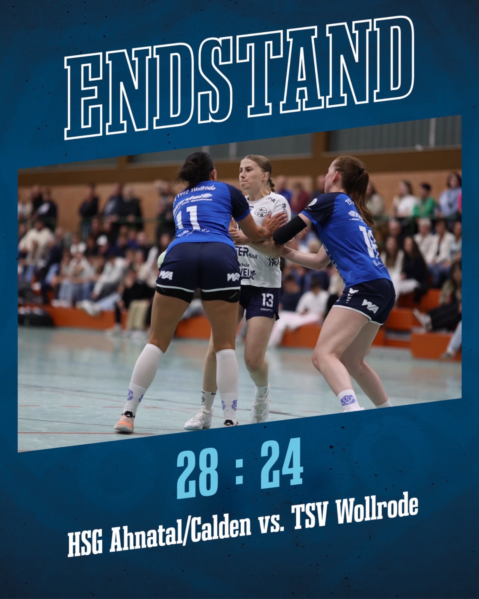 🔵 Nichts zu holen in Ahnatal 🔵
Im ersten Auswärtsspiel der Saison mussten wir uns leider der HSG Ahnatal/Calden geschlagen geben.
Mit einer soliden Abwehrleistung konnten wir mit einem Halbzeitstand von 15:14 in die Pause gehen. Nach und nach konnten sich die Mädels aus Ahnatal/Calden jedoch immer weiter absetzen.
Leider hat es am Ende nicht gereicht. Jetzt heißt es: Fokus behalten, weiterarbeiten und sich auf das kommende Spiel vorbereiten! 💪🏼🔥
Danke an alle mitgereisten Fans für eure Unterstützung! 💙🤍
➡️ NEXT MATCH | HEIMSPIEL
🗓️ 10.10. | 18:30 Uhr
🤾🏼♀️ @hsg.badwildungen.damen
Auf geht’s, ihr Blau-Weißen! 💙🤍
📸@beere_pics