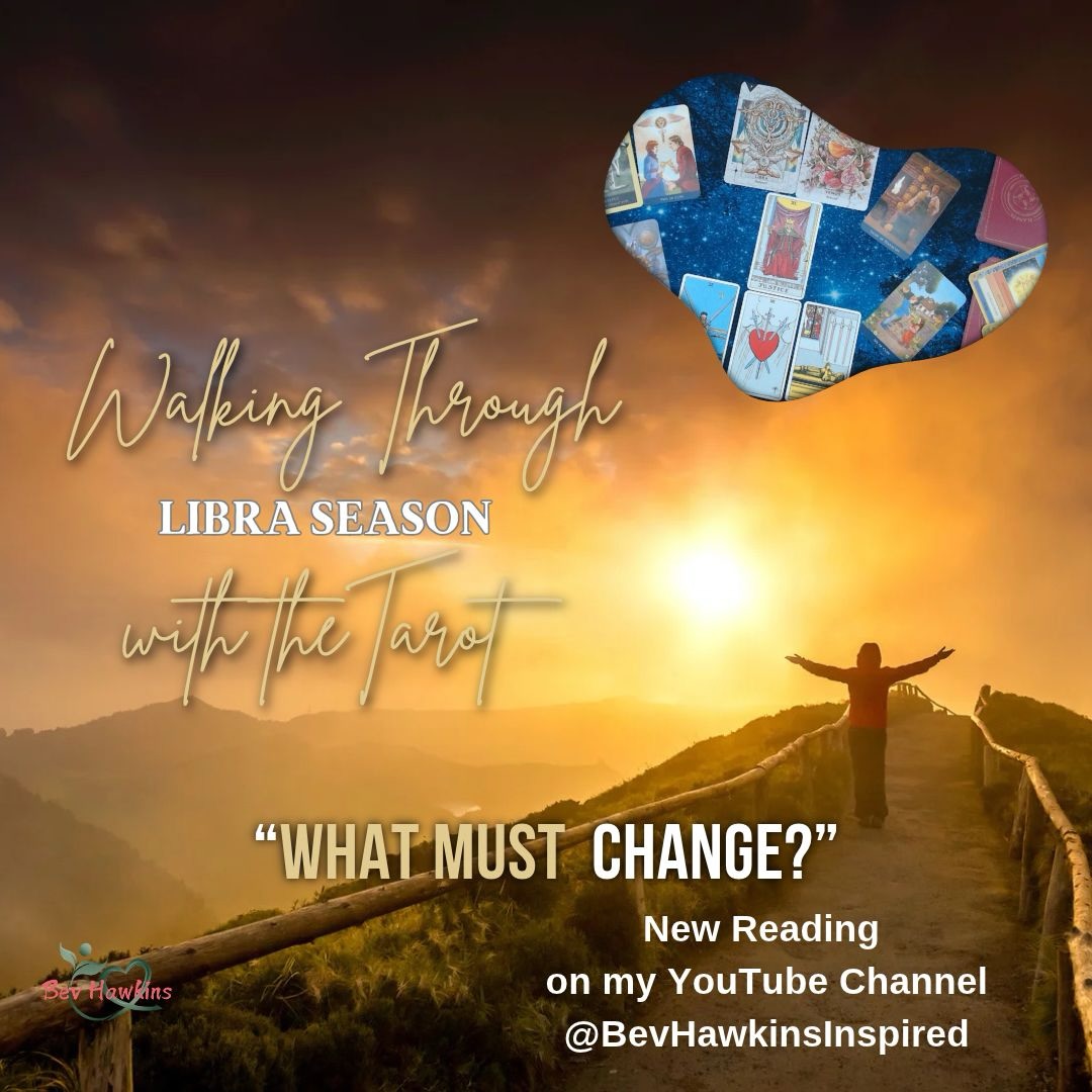 Walking Through Libra Season with Tarot | What Must Change?
Libra Season brings a message of truth, balance, decisions and healing.
What truth are you ready to face, and what needs to change?
Join me on my YouTube Channel for the full Reading.
#LibraSeason #LibraTarot #Libra #Justice #WhatMustChange