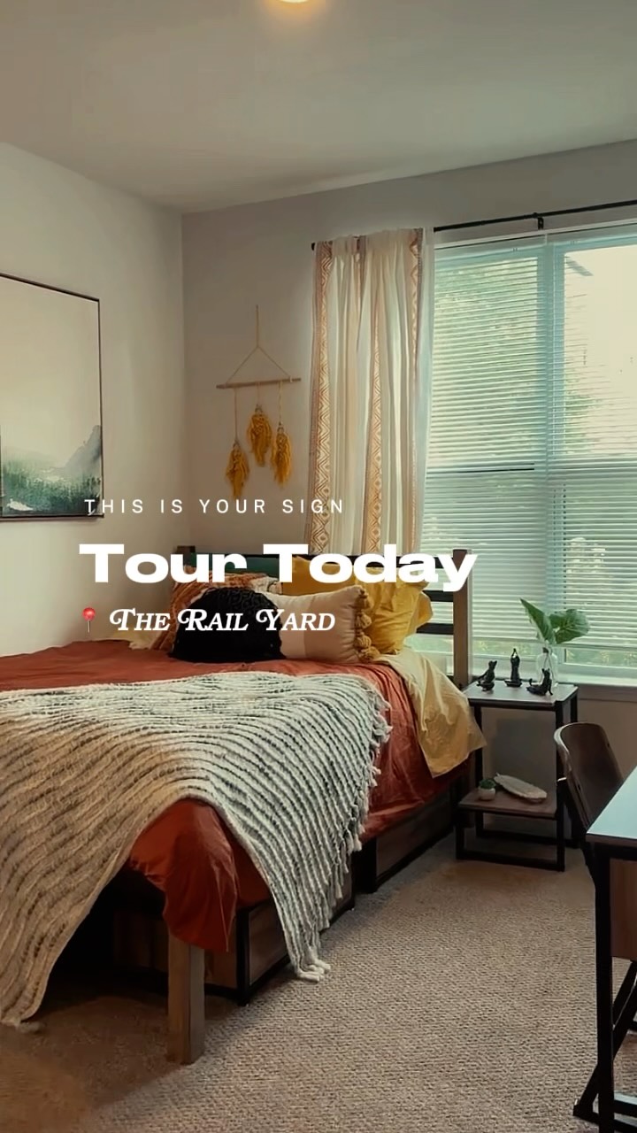 This is your sign...and your preview of life at The Rail Yard! Tour today!
#CollegeTownCommunities #LiveWithin