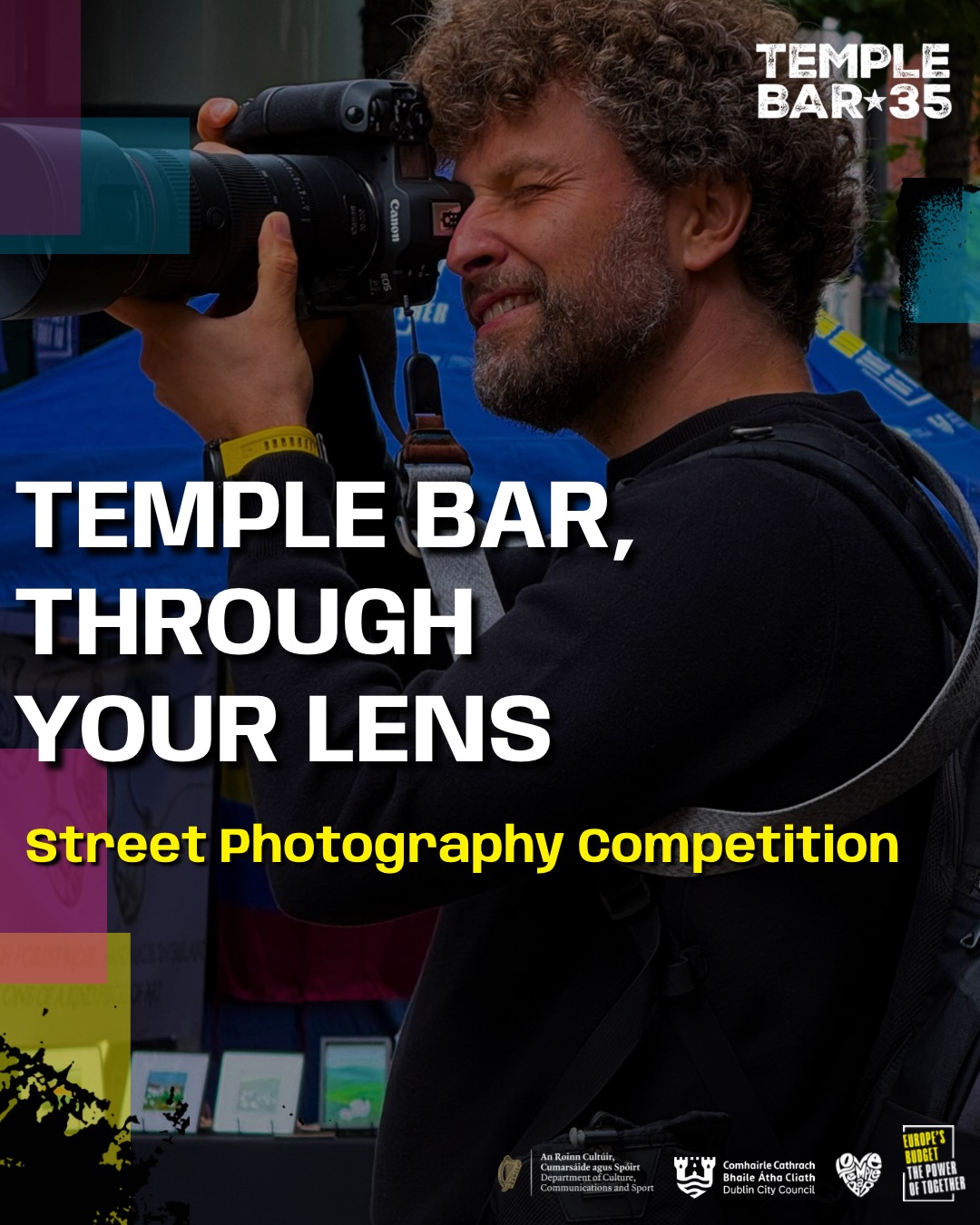 Always the one taking the photos? Right, this oneโs for you ๐
Weโre teaming up with Photo Museum Ireland, Dublin Street Photography and Smock Alley Theatre for a new street photography call-out, capturing the people, places and everyday moments of Temple Bar.
Whether itโs something youโve walked past a hundred times or a moment that lasted all of five seconds โ we want to see the area from your perspective!
The brief is simple: all photographs must be taken in Temple Bar.
Submissions are open now and close on Friday, 30 October - link in bio
Time to get shooting ๐ธ
#TempleBar35 #StreetPhotography #DublinPhotography #TempleBar #Dublin