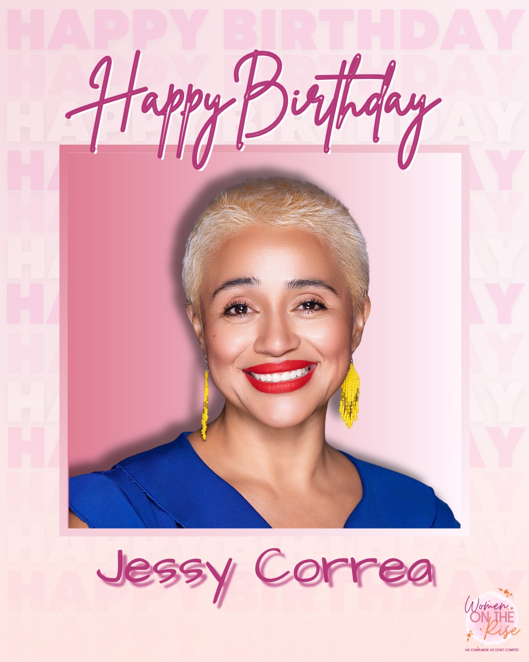 It's Time to Celebrate! 🥳
Please help us wish our fellow member, Jessy Correa, a very Happy Birthday!
We hope you have a great day and a fantastic year ahead! 💖
#birthday #happybirthday #womenontheriseinc #wotrinc #togetherwerise #togetherwecelebrate