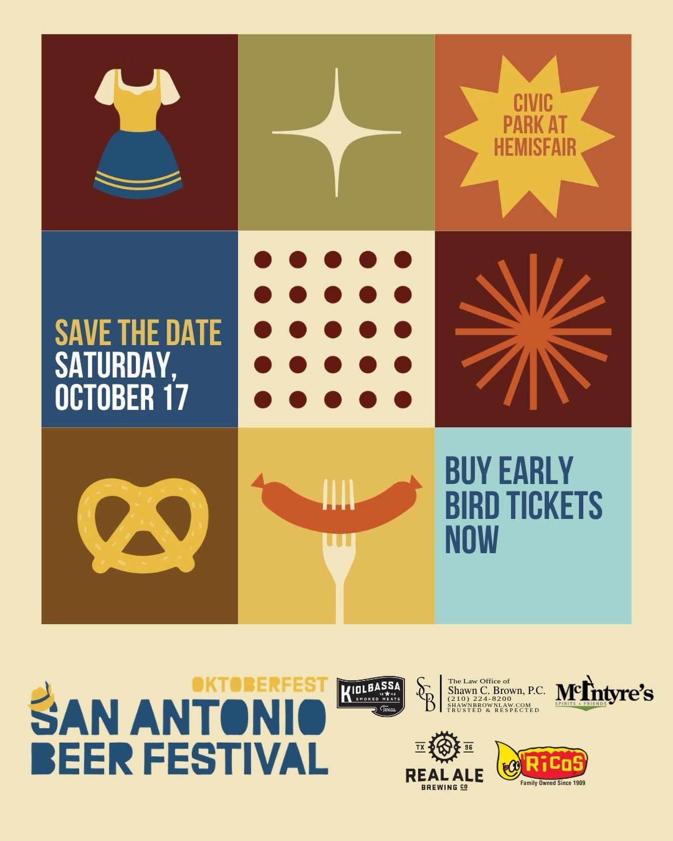 We’re bringing cider to a beer festival. 🍎
San Antonio Beer Festival is October 17th at Civic Park at Hemisfair, twenty-one years running, and City Orchard will be there!
Tickets are limited and early bird pricing is live now. Use code BREWSABF for $5 off at SanAntonioBeerFestival.com.
Come find us. We’ll be the ones with apples.