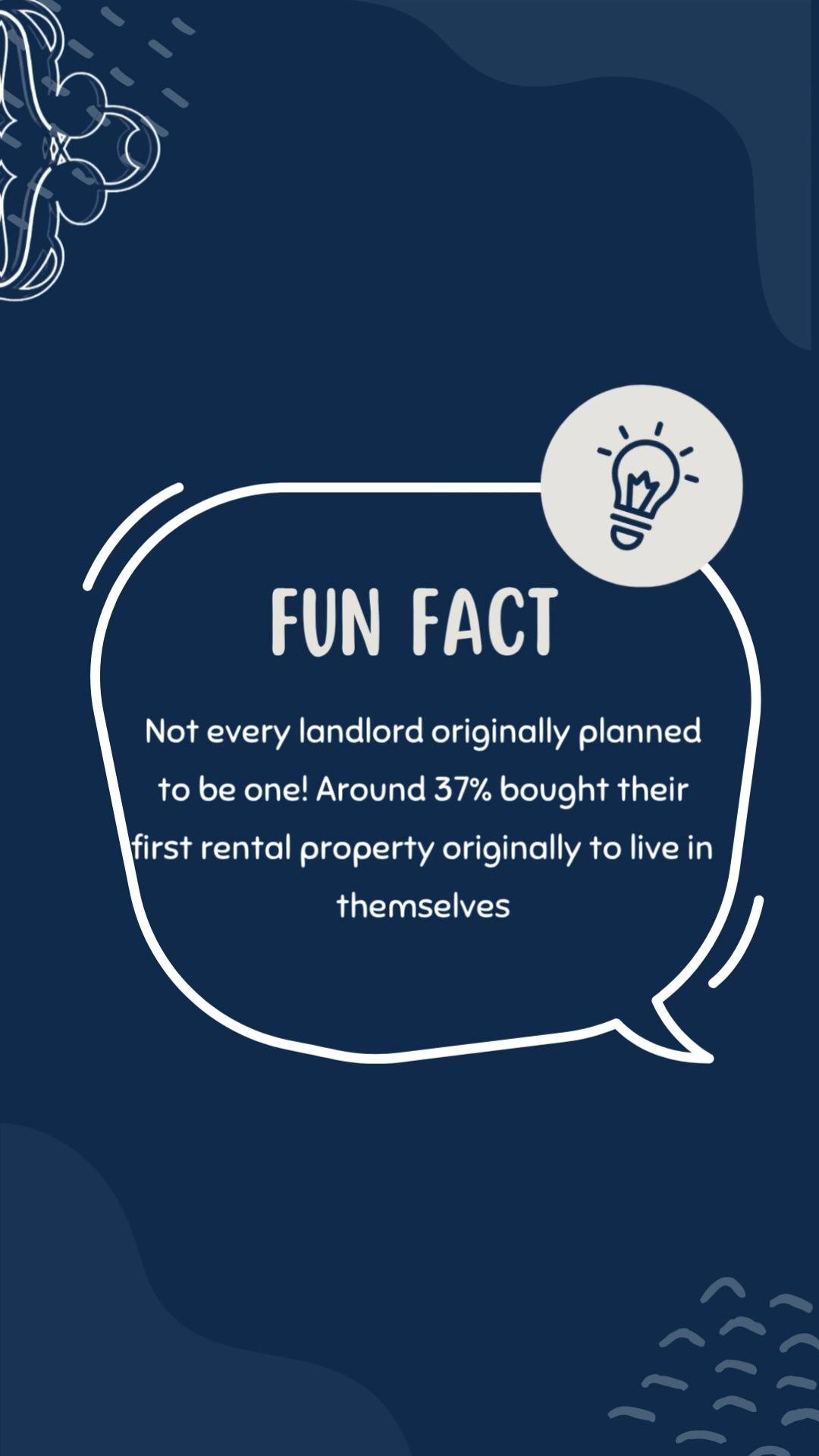 💡 Fun Fact Friday!
Not every landlord originally planned to be one! 🏡
Around 37% of landlords bought their first rental property originally to live in themselves — showing just how many different routes there are into the private rented sector.
Sometimes, becoming a landlord happens along the way! 🔑
#FunFactFriday #PrivateRentedSector #Landlords #Lettings #PropertyInvestment #PropertyManagement