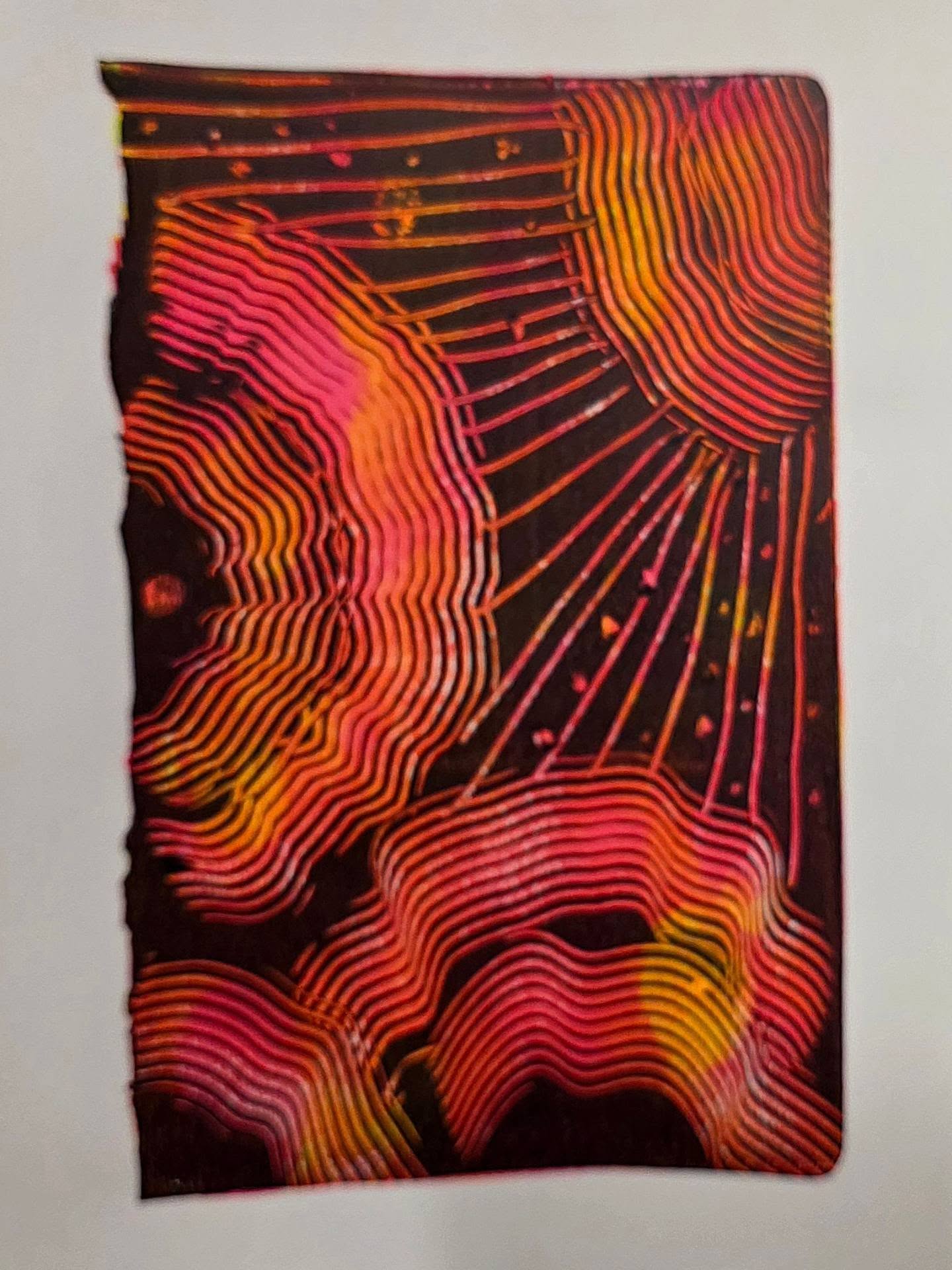 Join us at inPrint Studio for an evening of gel printing! We are hosting 2 gel print workshops this October, sign up on our website (link in bio). Coming up first:
Gel Plate: Stencils and Texture
Wednesday October 7th 6 to 9pm
Instructor: Shannon Moynagh
$65 plus service fees
This one-day workshop provides an introduction to one of many techniques you can do with gel printing, a monoprint method that combines acrylic painting and print media in creative ways.
This workshop's focus is on the use of stencils as well as creating unique textures. Participants will learn how layer textures with acrylic paint and create dynamic compositions using various fun stencils.
Create a small series of colourful prints in a relaxed social environment. This workshop is perfect for beginners or experienced artists. Materials provided with class fee.
Check out our following session to learn another technique! Registration in both not required - just take the one you're interested in learning! Suitable for older teens and adults.
ID- Photo of a gel print, showing a colourful neon pink, orange, and yellow background with textures made from a comb in circular patterns.
#torontoprintstudio #torontoartclasses #learngelprinting #gelprint #printmaking