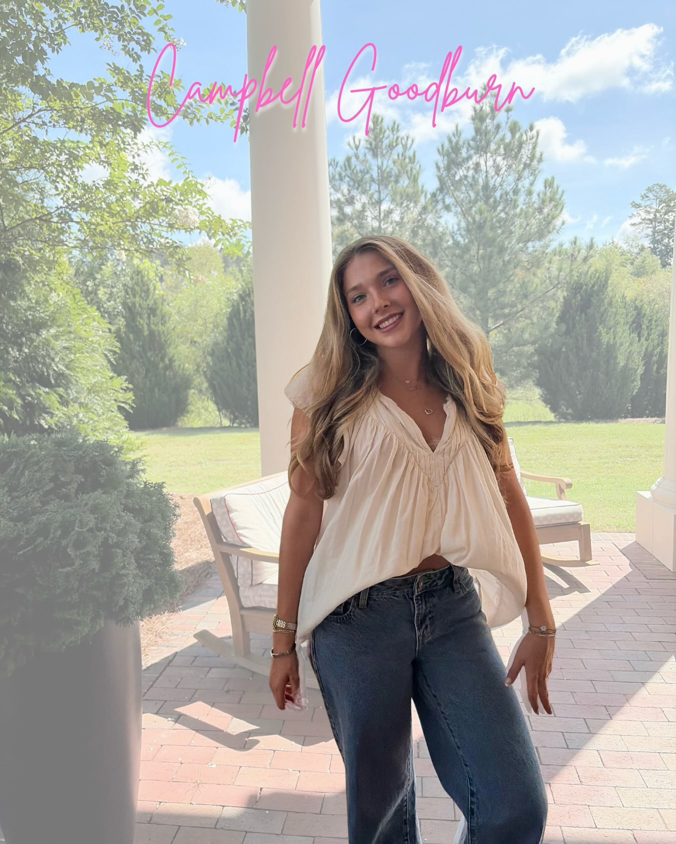 Meet another one of our amazing new girls, Campbell! 💗
Campbell is from Annapolis, Maryland, and is studying Journalism! She sings Alto 1 and brings such a warm, bright energy to every rehearsal. We are so excited to have her talent in Sigs! 💌
We asked Campbell what’s felt most special about Sigs so far:
“The most special part of Sigs to me is how loving and genuinely sweet all the girls are. I feel so loved and supported. My favorite part is spending time with my sisters!!”
Campbell, welcome to the family! We are beyond grateful you’re here and cannot wait to see everything you bring to Sigs this year. We love you endlessly! 💕💋
