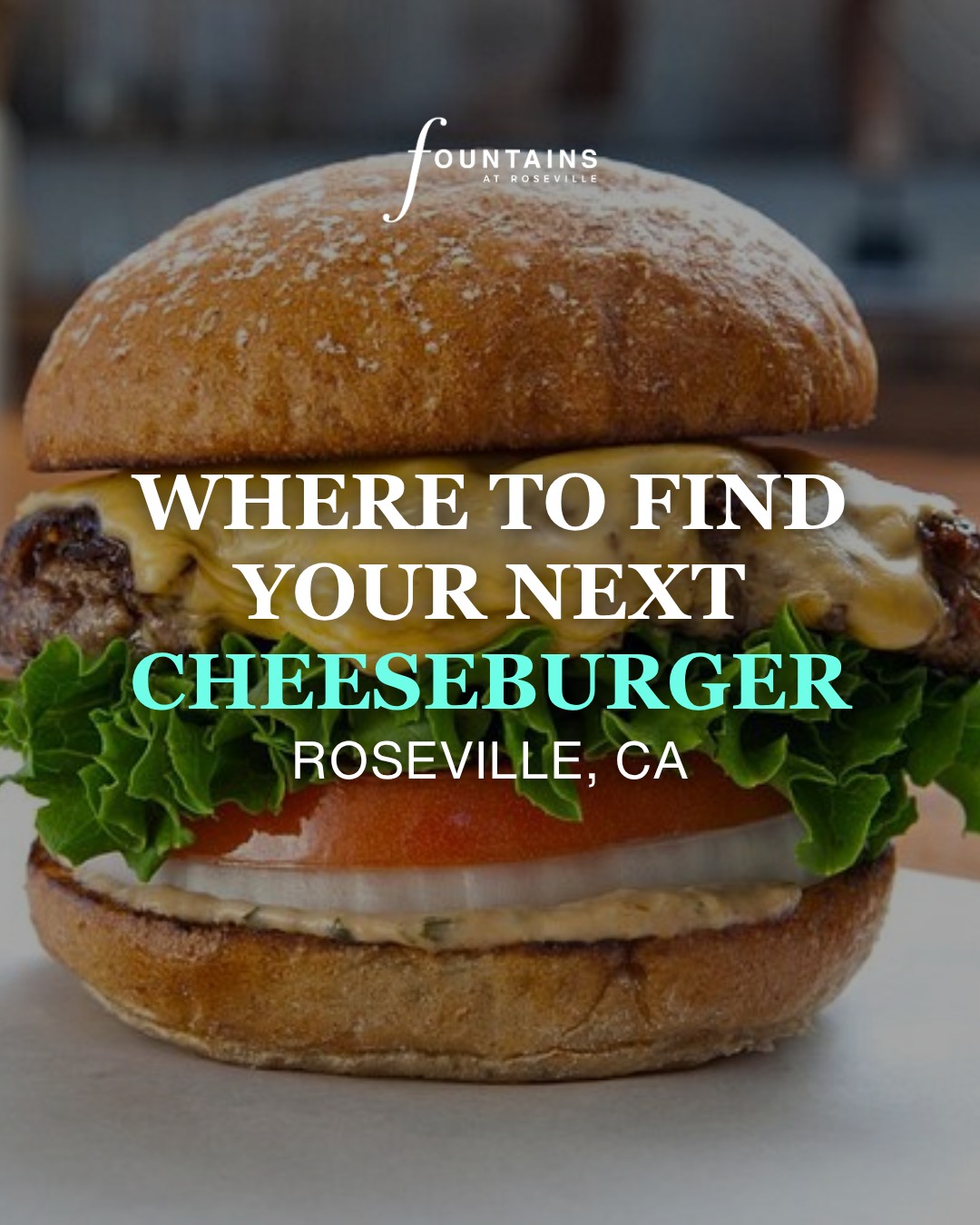Happy National Cheeseburger Day! 🍔 Celebrate with a visit to Fountains and choose your next cheeseburger spot below.
👉 @jacksurbaneats
👉 @burgerlounge
👉 @dnb_roseville
👉 @yardhouse
👉 @roseparkbistro
What makes the ultimate burger? Describe it in 3 words or less. ⬇️🍔
#fountainsatrsvl #rosevilleca #rosevilledining #rosevilleeats #nationalcheeseburgerday