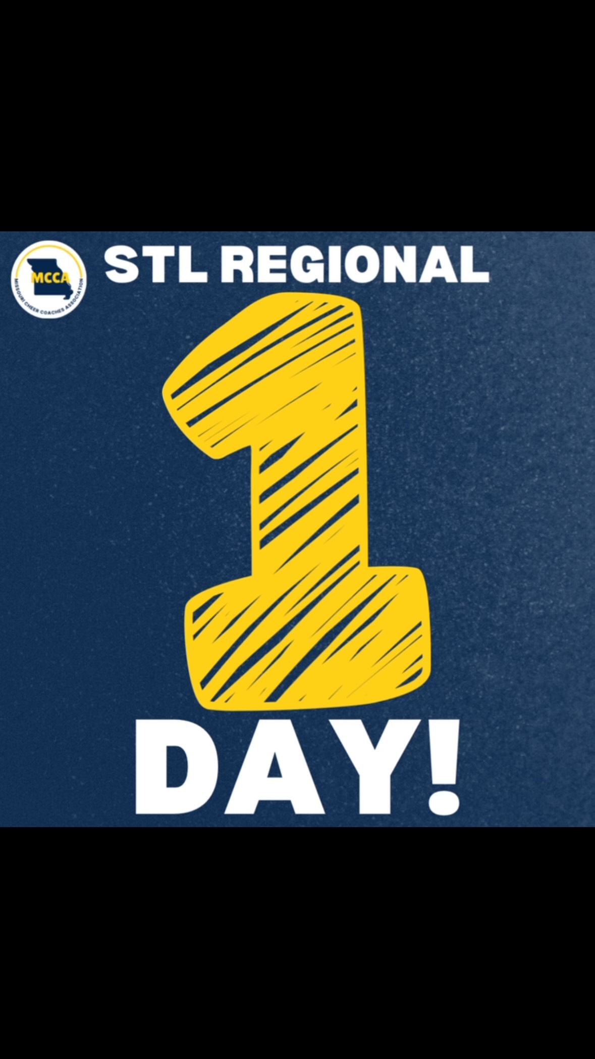 ONE MORE SLEEP! Good luck to all teams this weekend in STL!