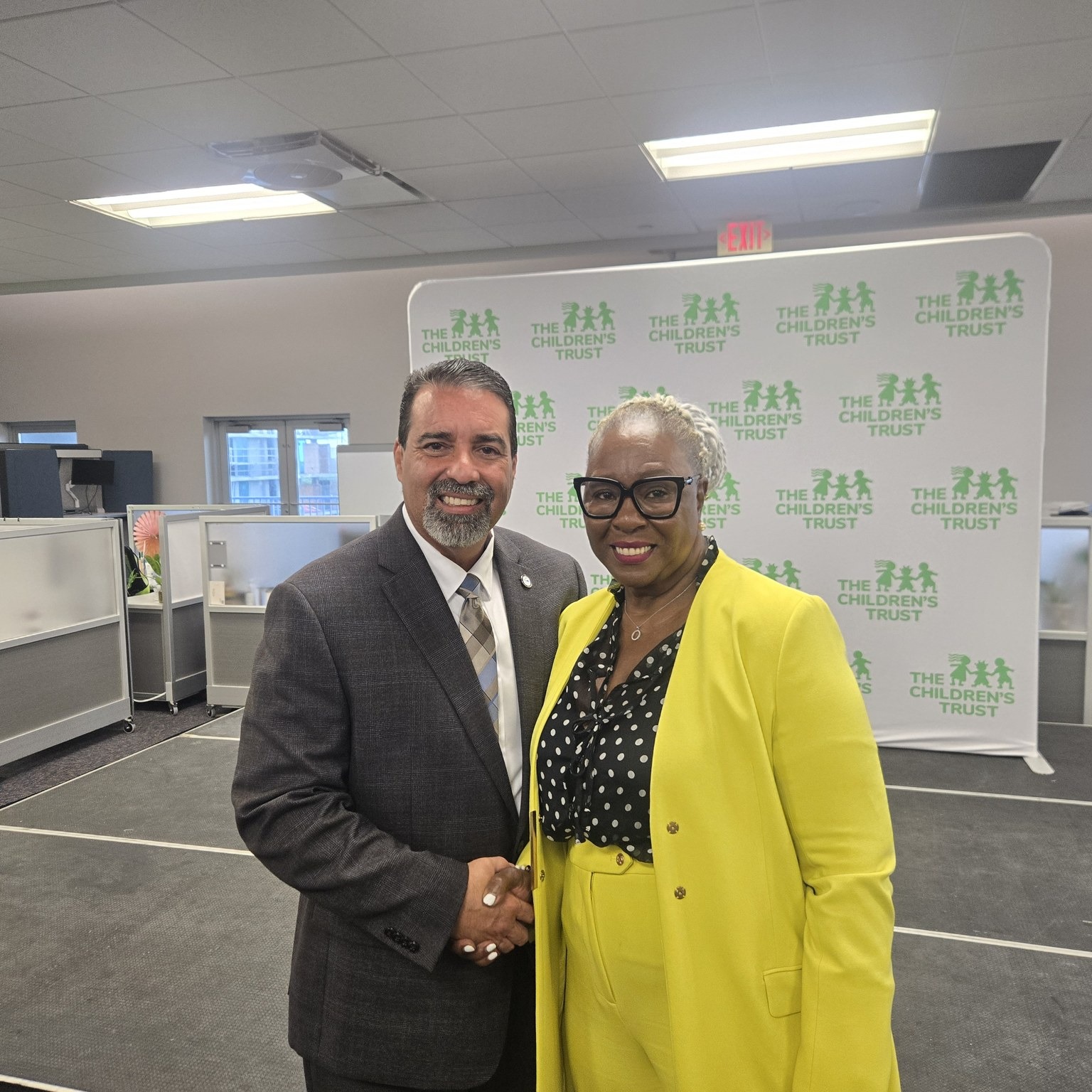 Girl Power Rocks Founder and CEO Thema Campbell and our team were proud to join The Children's Trust this morning to welcome Rafael A. Villalobos, incoming Superintendent of Miami-Dade County Public Schools, and to connect with Mayor Daniella Levine Cava.
We were there to advocate for our at-promise girls and for every student across Miami-Dade. A new chapter for our schools is a new chapter for our girls, and we are ready to be part of it.
Improving Our World, One Girl at a Time. 💗
#GirlPowerRocks #AtPromiseGirls #MiamiDade #MDCPS #TheChildrensTrust #Miami #YouthAdvocacy