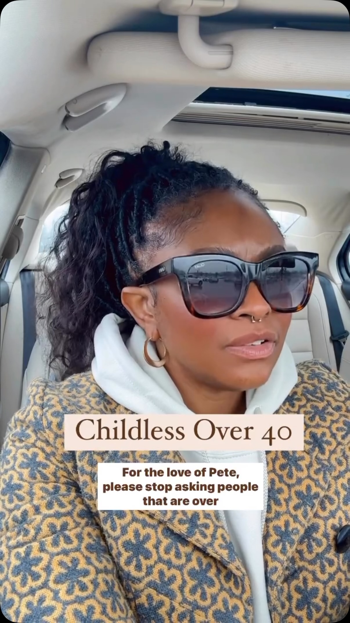Thank you for sharing @candicedenise
“Whether childless or child-free, either way, I believe it should be normalized.
I also understand, even if you’re not okay, that’s okay too. And that this message can be applied no matter what the age.
I’m simply offering perspectives about life from my vantage point. Never here to judge, only here to share. People are allowed to be.🤍”