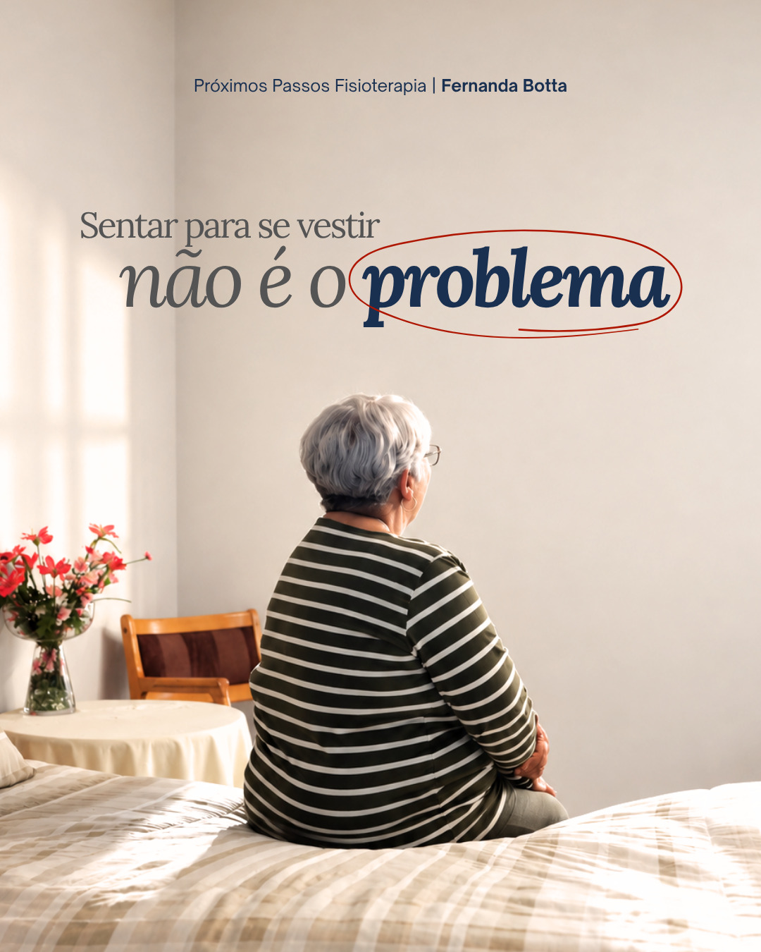 Adaptar uma tarefa pode deixá-la mais segura. Ainda assim, quando essa adaptação surge por medo ou perda de equilíbrio, vale entender o que mudou.
As dificuldades da rotina também fazem parte de uma avaliação fisioterapêutica.