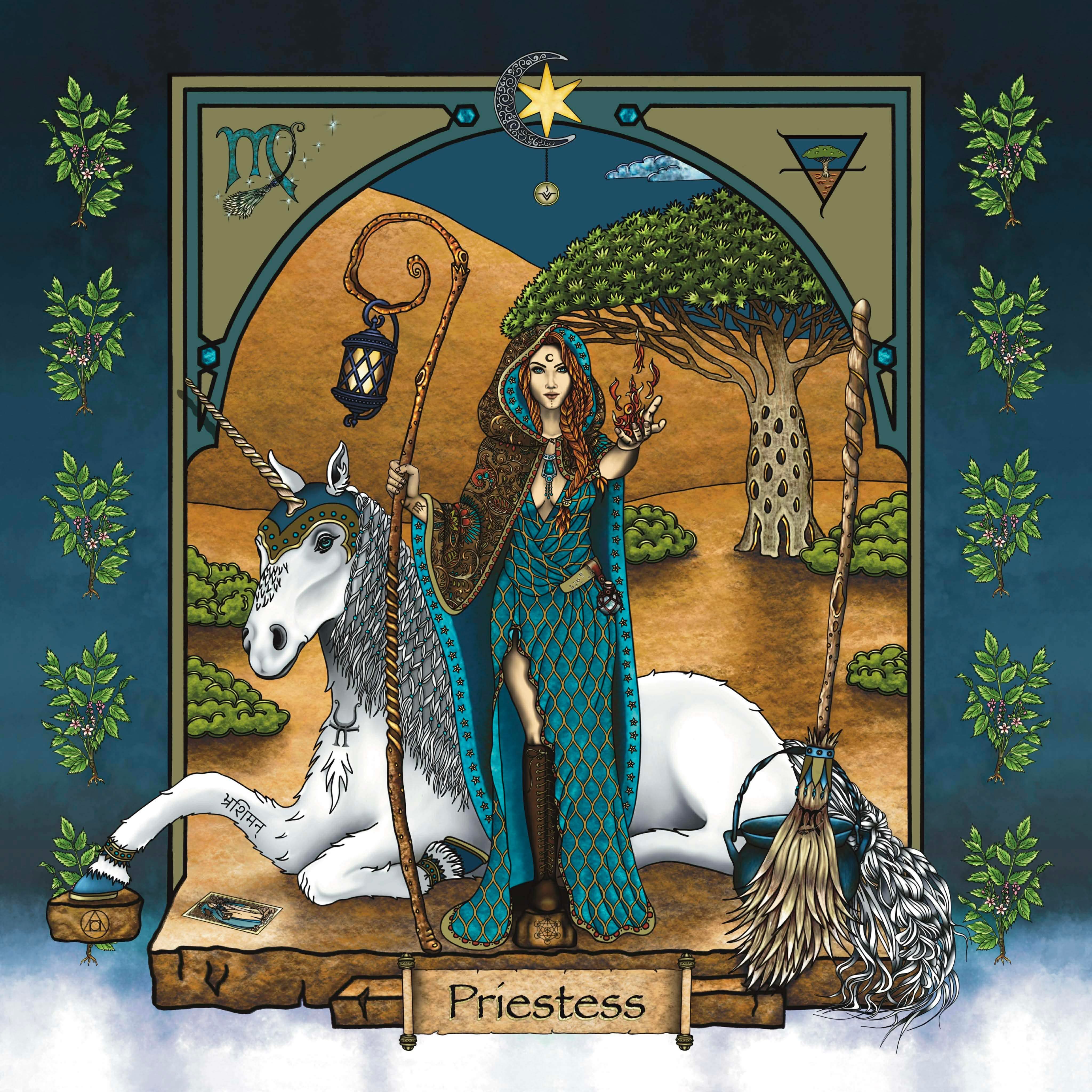 Welcome into the world of the Priestess ✨
It is the Priestess who creates the first loop in the reknitting of the sacred circle for women to once again sit together and remember their true value. She speaks to the sacred marriage of the masculine and feminine within and without as a spiritual path; and she lives her devotion through ritual and ceremony by attending diligently to the detail.
The Priestess is born from the constellation Virgo
Her Element is Earth
Her Matron Goddess is Hestia
Her Weapon is the Broomstick
Her Ally is the Sacred Flame
Her Medicine Plant is Frankincense
She Shapeshifts into White Unicorn
Her Tarot Card is the Hermitess
Her Stone is Turquoise
Her Sanskrit Word is Potency
Her Test & Strength is Discernment
Which ‘bones’ speak to you the strongest?
Art design @katiuskadesigns @raven_tush
#priestess #virgo #hestia #sacredsexuality #priestessart