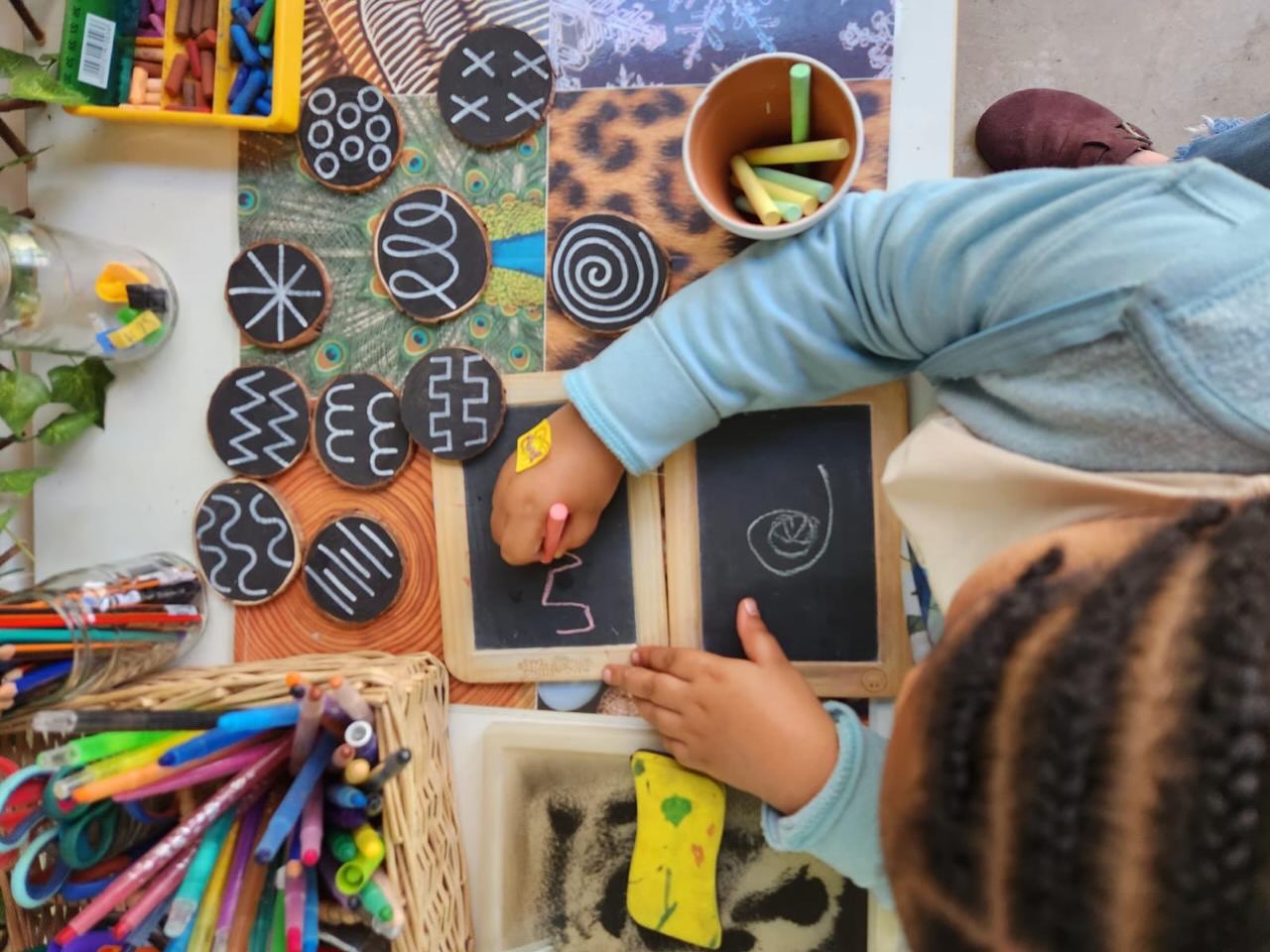 Childhood, but make it intentional. πΏ
A little glimpse into our preschool world.