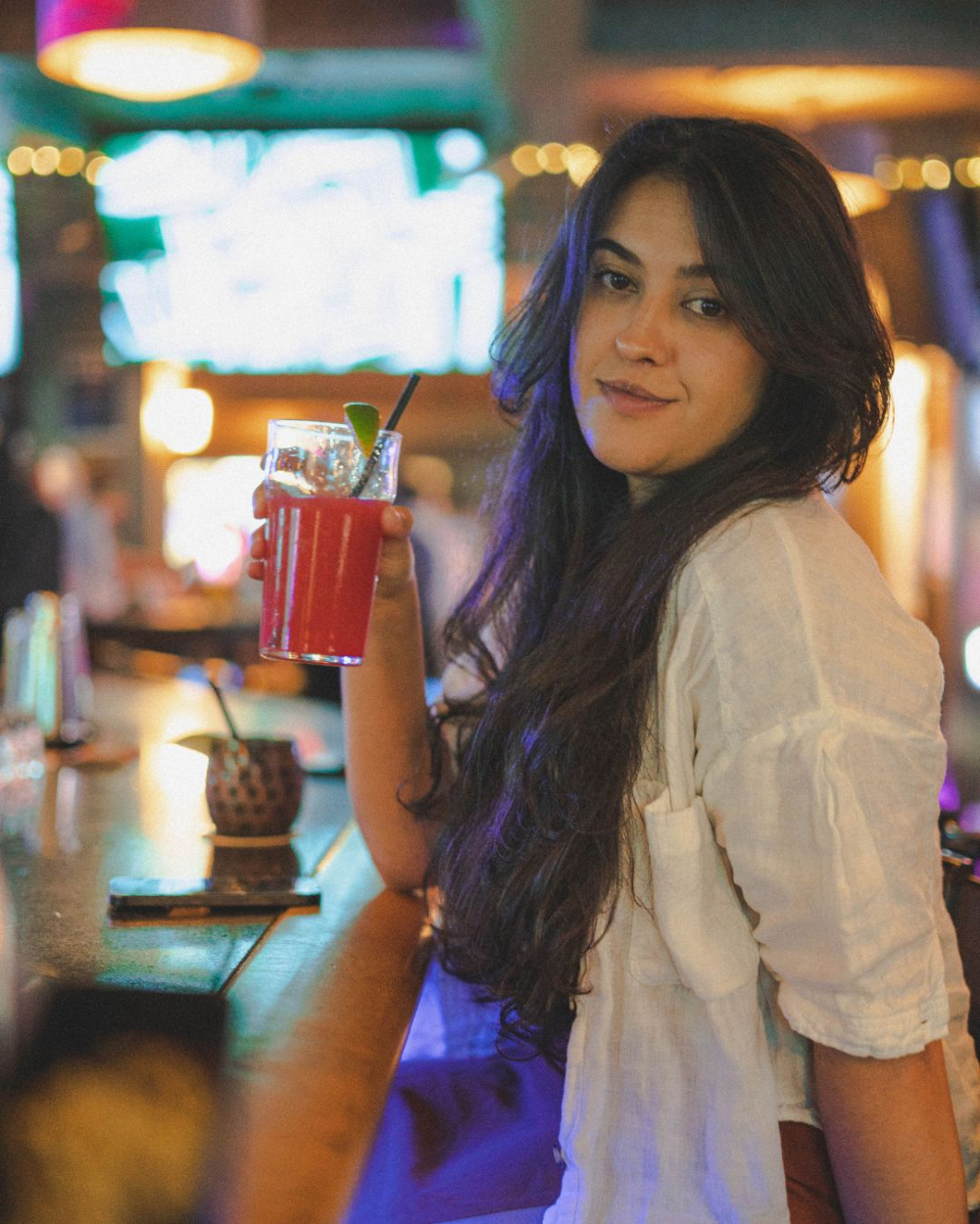 Good drinks, good company, good reason to stay for another round. 🍹