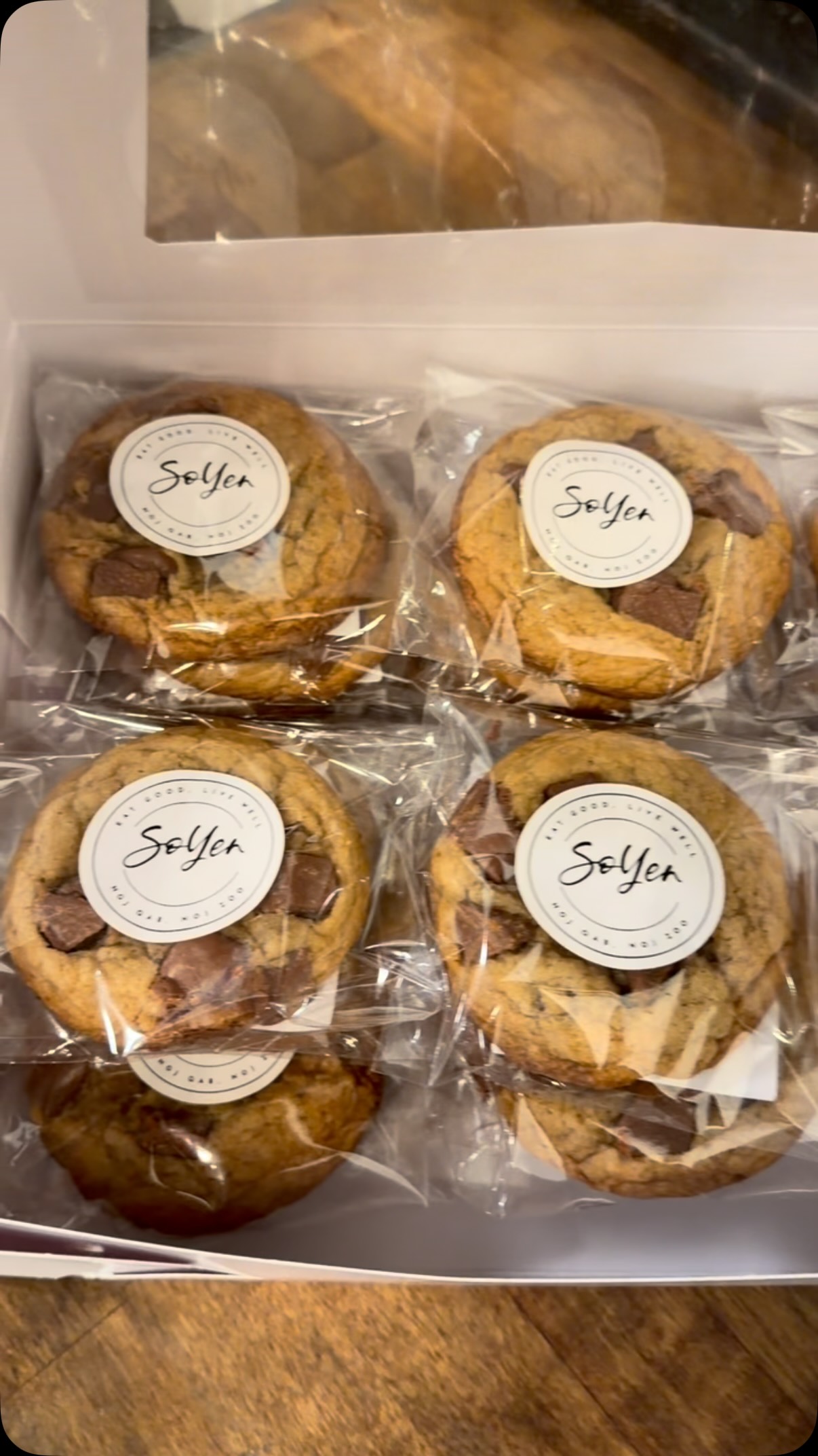 When a customer loves your chocolate cookies so much, they cater them. 🍪🤎
There’s just something about seeing a whole tray of your cookies ready for someone’s special event that makes you smile. 🥹
Made from scratch, baked with love, and ready to make a whole lot of people happy.
#SoYenDesserts #ChocolateCookies #CookieCatering #CateringDesserts #stpauleats