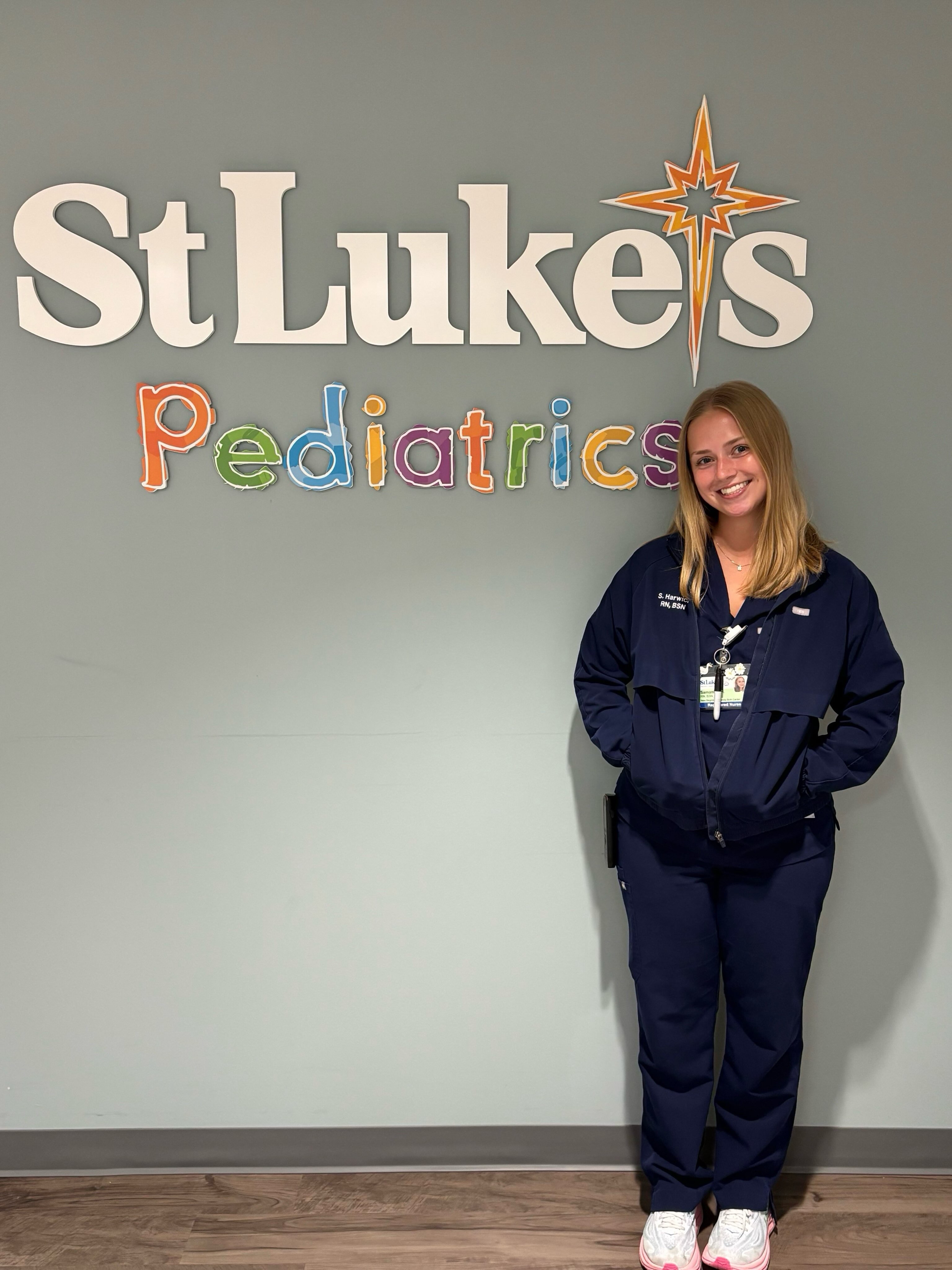“There are many reasons why I love my job as a NICU nurse. It is incredibly rewarding to care for our patient population and witness just how resilient they are, despite facing obstacle after obstacle. We get to celebrate all of their wins, both big and small, and watch them grow stronger step by step. I also love getting to care for the family as a whole. I love learning how I can best support each individual family’s needs as they navigate the NICU and learn all about their new baby. It is so meaningful to watch a family come into the NICU feeling nervous, overwhelmed, and unsure, and then watch them grow in confidence as parents over time. Seeing them leave the NICU feeling empowered to advocate for their baby and confident in their ability to be the best parent they can be is one of the most rewarding parts of my job. Being a NICU nurse does not come without challenges and moments that can be difficult to navigate. However, it is incredibly rewarding to see our patients thrive and flourish as they leave our unit. I love contributing to a unit that cares for such a specialized population and getting to know each of my patients’ personalities, which are so prominent from the start. I love connecting with and empowering families, and I love that this job continuously challenges me to learn and find new ways to better serve my patients and their families.”
From our partner hospital of St. Luke’s University Health Network, meet NICU Nurse Sam!
In the words of her manager: “Sam is an exceptional NICU RN with a big heart. Her greatest strength is the meaningful relationships she builds with the families she cares for. She takes the time to truly understand each family’s preferences and needs, making them feel supported and valued throughout their NICU journey. Her honest and open communication help families navigate difficult times with confidence and trust. Families rave about her care and feel comfortable entrusting their most precious loved ones to her. We are incredibly fortunate to have Sam as part of our NICU team.”
#nationalneonatalnursesweek #nicunurse #nicu #todayisagoodday #nicutoday