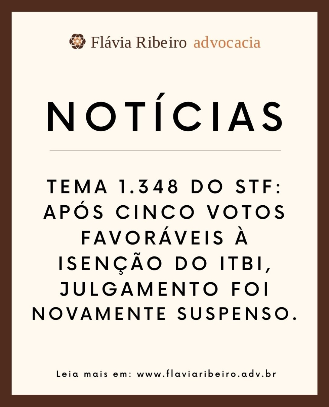 O Supremo Tribunal Federal (STF) retomou, em 16 de setembro, o julgamento do Tema 1.348 da repercussão geral (RE nº 1.495.108/SP), que discute o alcance da isenção do ITBI na integralização de imóveis ao capital social de pessoas jurídicas que exercem atividade preponderantemente imobiliária.
O julgamento havia sido interrompido após pedido de destaque do Ministro Flávio Dino, quando o placar estava em quatro votos favoráveis aos contribuintes e um contrário. Com a retomada no Plenário, foram proferidos novos votos e o placar passou a ser de cinco votos favoráveis à tese dos contribuintes contra dois votos divergentes.
O Relator, Ministro Edson Fachin, acompanhado pelos Ministros Cristiano Zanin, André Mendonça, Nunes Marques e Luiz Fux, defende que a isenção prevista no art. 156, § 2º, I, da Constituição Federal é aplicável independentemente da atividade preponderante da
pessoa jurídica, inclusive quando se tratar de atividade imobiliária. O entendimento ressalva eventual prática de simulação ou fraude à lei e mantém a limitação da isenção ao valor do capital social integralizado, conforme o Tema 796.
Em sentido contrário, os Ministros Gilmar Mendes e Flávio Dino entendem que a isenção não alcança a integralização de capital quando a empresa exerce atividade preponderante de compra e venda, locação ou arrendamento mercantil de imóveis.
Apesar da maioria provisória formada em favor dos contribuintes, o julgamento foi novamente suspenso após pedido de vista do Ministro Alexandre de Moraes.
A definição do Tema 1.348 é aguardada com expectativa por empresas, holdings patrimoniais e contribuintes envolvidos em operações de integralização de imóveis, uma vez que a decisão do STF deverá orientar o tratamento da matéria em todo o país.
#Noticias #STJ #STF #FlaviaRibeiroAdvocacia #isençãodoITBI