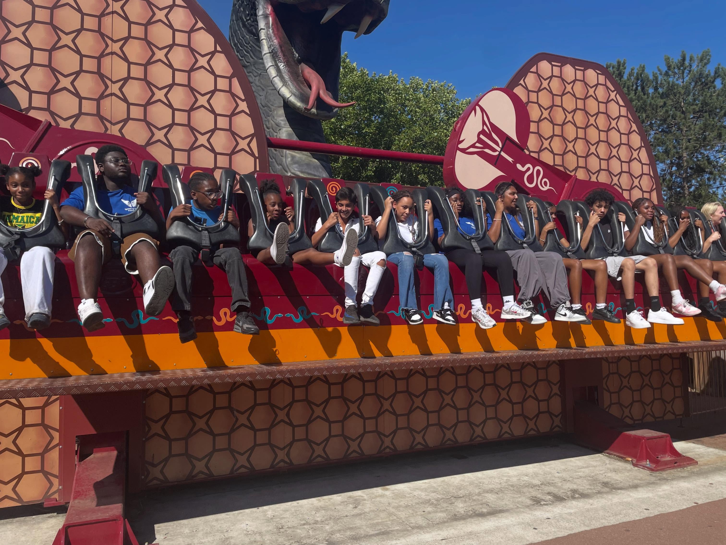Our kids at Chessington having the time of their lives! #croydonhaf2026