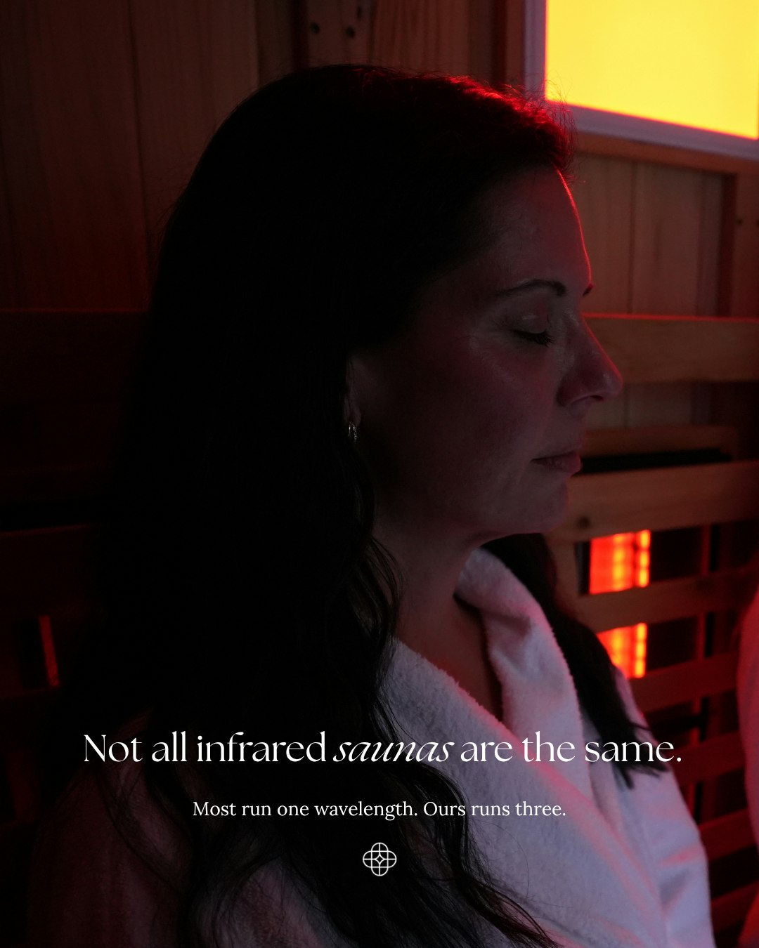 Most infrared saunas run one wavelength. Ours runs three. ✨
Far infrared is the one everyone knows. It penetrates deepest, warms the body from the inside and is what drives the sweat and the nervous system drop you go in for.
Mid works into circulation and soft tissue.
Near sits closest to the surface, which is where the skin benefits come in, collagen production among them, along with support for your metabolism.
A standard infrared sauna gives you the first of those. Full spectrum gives you all three, which is why the same twenty minutes does more.
Ours also has chromotherapy and red light built in.
It is the only Full Spectrum Infrared Sauna in Hobart, sitting right beside the Magnesium Infused Hot Tub and the Odin ice bath in Hobart's only outdoor, all-weather boutique Therapeutic Bathhouse.
Book via the link in our bio.
#NovaHolisticSpa #FullSpectrumInfrared #InfraredSauna #TherapeuticBathhouse #HobartWellness #TasmaniaWellness