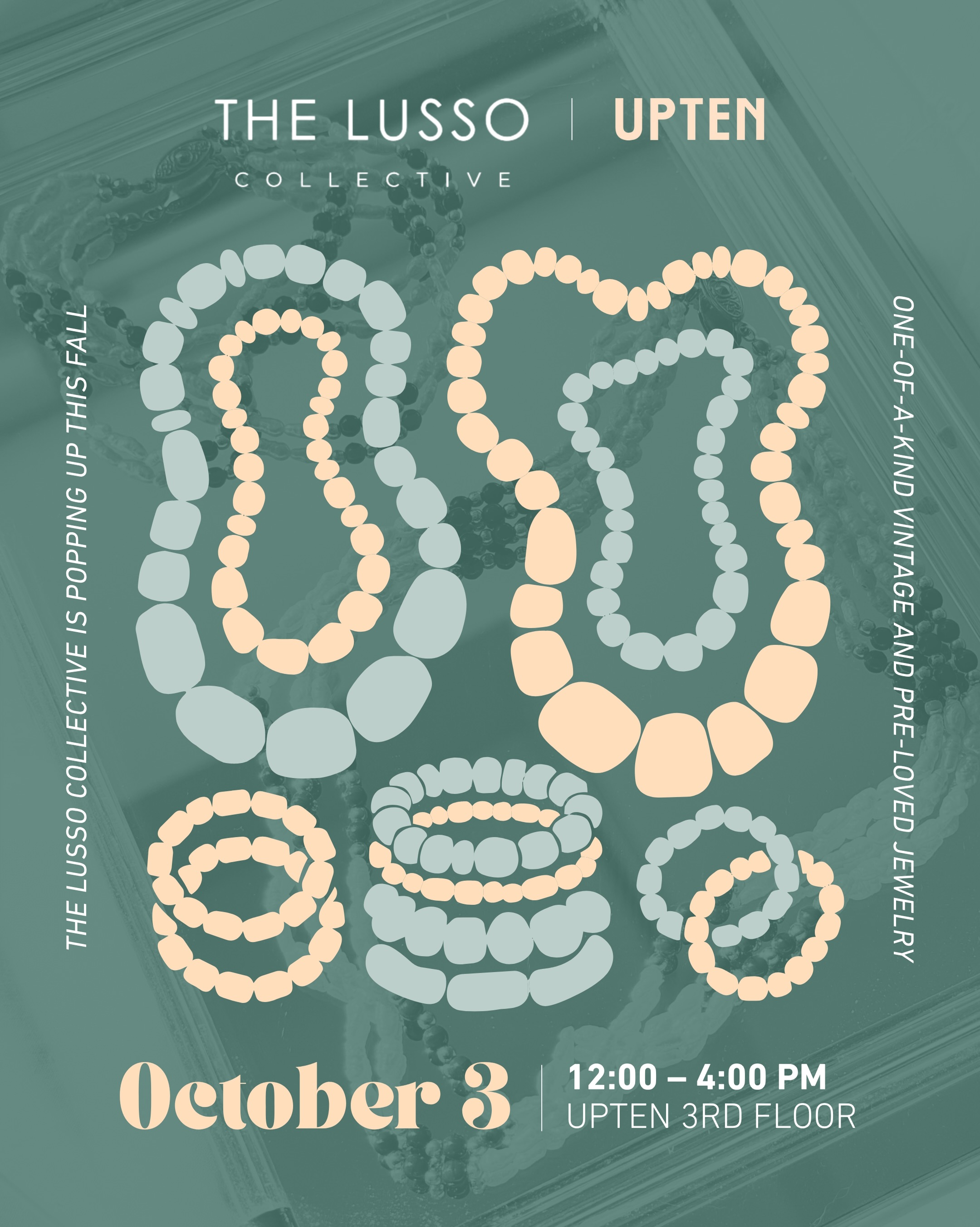 One of the best parts of community living? Supporting the talented people who live here.
We’re excited to host The Lusso Collective, a resident-owned vintage jewelry pop-up featuring thoughtfully curated, one-of-a-kind necklaces, brooches, earrings, bangles, and other unique treasures. Join us on October 3 to discover beautiful vintage finds while supporting a local business owner from our own community.
#UPTENCalgary #YYCLocal #VintageJewelry #CalgaryEvents #DowntownCalgary