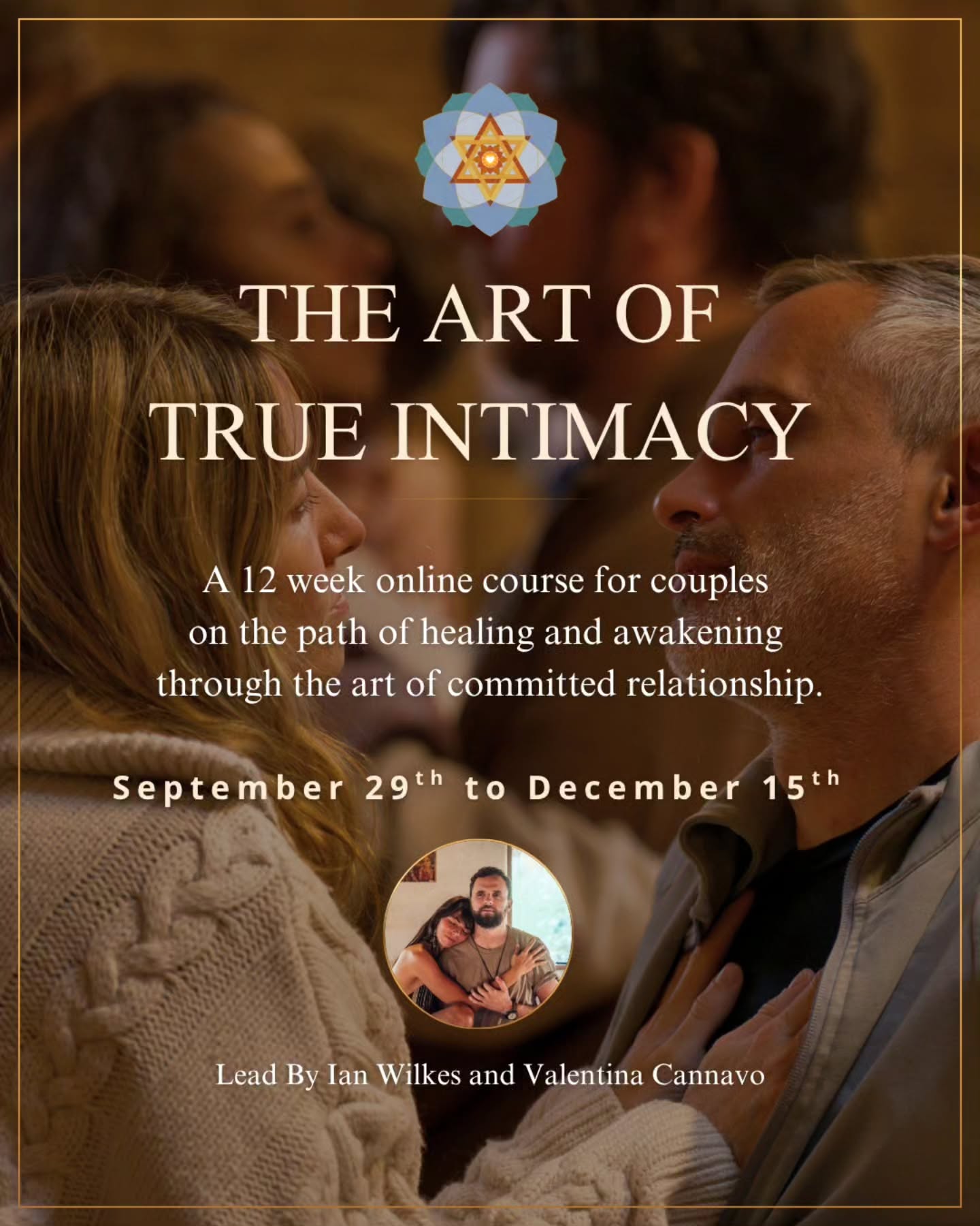 The greatest gift I’ve recieved through my relationship with Vale is that relationship can only be seen as a spiritual path to one’s deepest healing if true intimacy is what I want.
It showed me where I close, where I defend, where I blame, where I hide old wounds that are still asking to be healed, and exactly where I’m out of integrity with all that I claim to be.
When I stopped seeing these moments within as signs that something was wrong and started asking:
What is this showing me about myself?
What is this moment asking me to learn about love?
How can I find just a little more vulnerability or honesty here?
The medicine of the ceremony that is relationship could start to enter and begin to do its work on my soul.
In a very real way, I realized that relationship, if honored for what it is, is a school of sainthood.
I realized that if I didn’t learn to love absolutely everything that was being reflected in me through our love, the personality simply didn’t have the capacity to hold it, and that surrender to the true loving presence beyond any idea, need, or expectation of myself or her was the only way.
If you stay with it consciously, it will slowly ask you to surrender everything that is not love. Your pride, your defenses, your need to be right, your blame.
Until slowly, you realize that relationship was never only about learning how to love another person.
It was an invitation to become Love itself. To become, in your own human way, an expression of the Love of God.
This is the heart of The Art of True Intimacy. A complete and systematic step by step path to walk relationship as a path to each other’s deepest healing and awakening.
We run this course twice per year for committed couples ready to take their relationship to the next level of depth and the next level of prayer.
We begin in 10 days on September 29th.
Link is in my bio.
Hope to have you with us 🙏🏻
#consciousrelating #sacredintimacy #couplescoach #couplescourse #relationshiptherapy