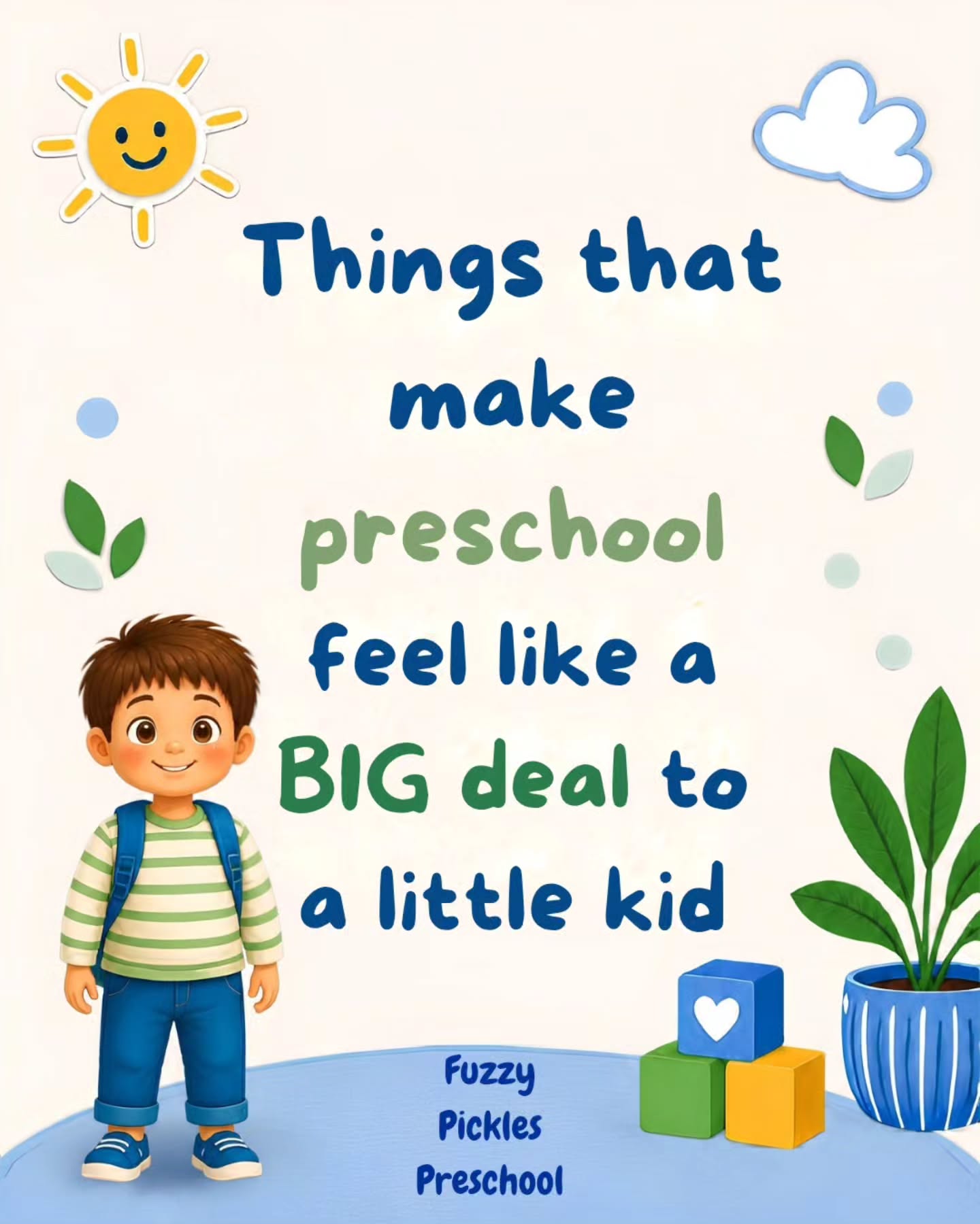 💛 What feels like a little moment to us can feel like a BIG deal to a little kid.
Walking into a new room for the first time.
Saying goodbye to Mom or Dad.
Making their first friend.
Raising their hand.
Asking a teacher for help.
Doing something they couldn't do before.
These are the moments that make preschool so special.
Every new experience is a chance to build a little more confidence, try something new and discover, “I can do this.”
And those little moments? They can become some pretty big milestones. 🌱
#Airdriepreschool #airdriefamily #Airdrie