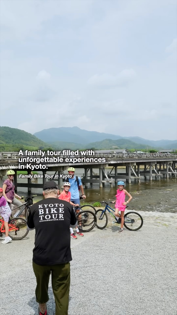 Explore Kyoto as a family 🚲🇯🇵
See a different side of Kyoto together — by bike. #Kyoto #KyotoBikeTour #FamilyTravel #JapanWithKids #VisitKyoto