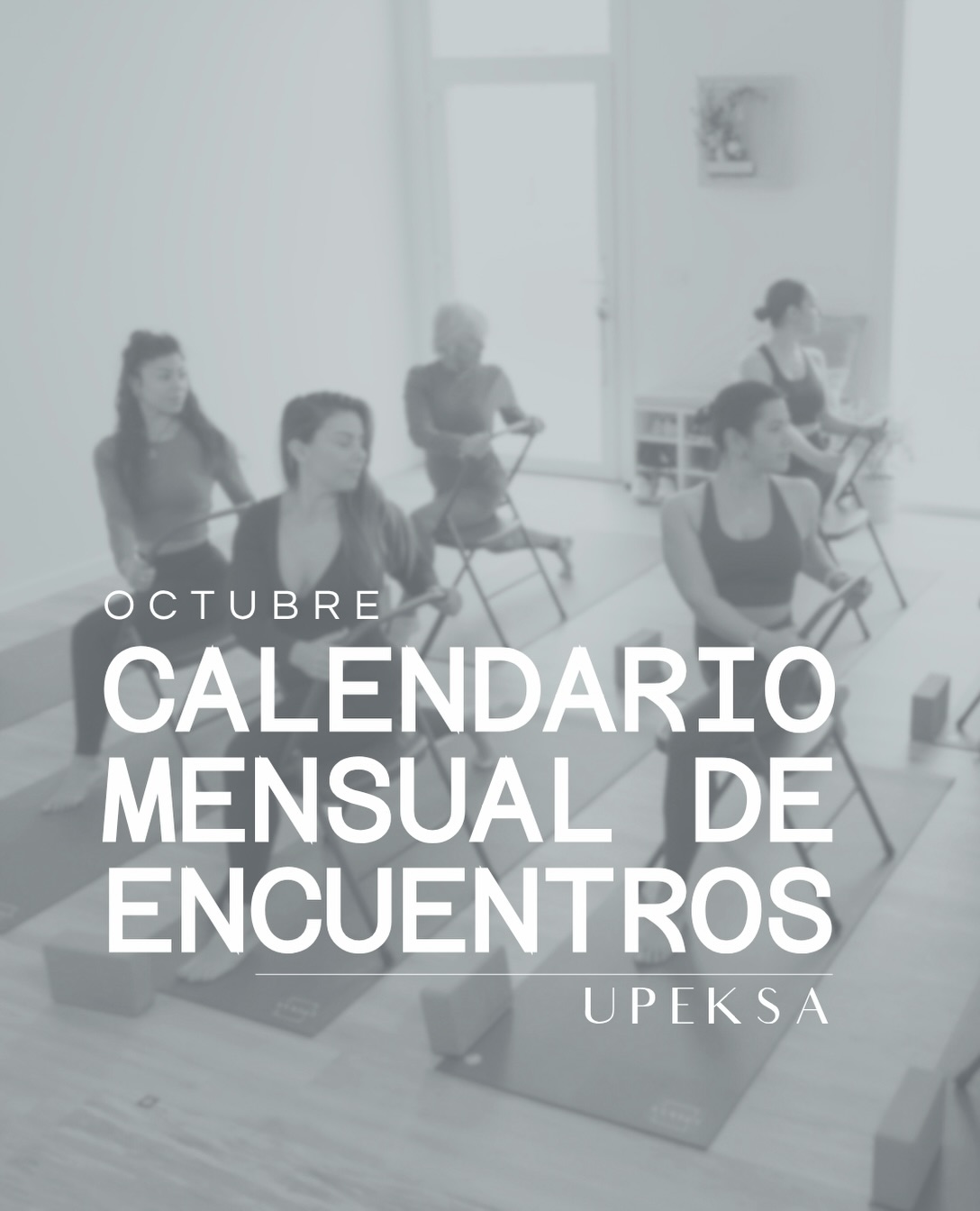 𝒐𝒄𝒕𝒖𝒃𝒓𝒆 en UPEKSAyoga 🫀
Ahora sí, EL MES en el que volvemos a la esterilla, a crear de nuevo el hábito y lo más importante... el mes en el que volvemos a vernos.
Además de la incorporación de las nuevas clases de Mari, también 𝘃𝗼𝗹𝘃𝗲𝗺𝗼𝘀 𝗮 𝘁𝗲𝗻𝗲𝗿 𝗰𝗹𝗮𝘀𝗲𝘀 𝗼𝗻𝗹𝗶𝗻𝗲 𝗽𝗼𝗿 𝗹𝗮𝘀 𝘁𝗮𝗿𝗱𝗲 𝗱𝗲 𝗹𝘂𝗻𝗲𝘀 𝗮 𝘃𝗶𝗲𝗿𝗻𝗲𝘀 🥹 Misma clase, mismo horario que en el presencial, pero desde casa, de viaje o desde donde te pille 🫶
Y además…
𝗔𝗦𝗔𝗡𝗔 𝗕𝗔𝗦𝗜𝗖𝗦 | 𝗘𝗹 𝗰𝘂𝗲𝗿𝗽𝗼 𝗺𝗮́𝘀 𝗮𝗹𝗹𝗮́ 𝗱𝗲 𝗹𝗮 𝗽𝗼𝘀𝘁𝘂𝗿𝗮. Un taller para comprender los fundamentos teóricos y prácticos de las posturas fundamentales. El miércoles 21 de octubre de 18:30 a 20:30
Así que... Nos vemos en la esterilla, estés donde estés.
GRACIAS siempre 🫀