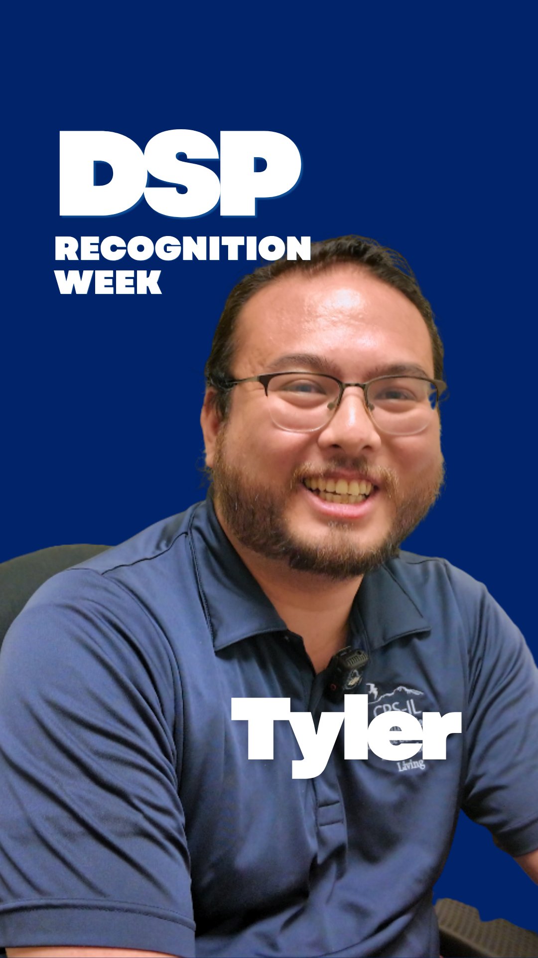 Continuing Direct Support Professional Recognition Week, meet Tyler!
Tyler shared what patience means to him in this role, along with his experience working at CRS and some of the fond memories he's made along the way.
Thank you, Tyler, for everything you do! š
#DSPRW #DSPRW2026 #DirectSupportProfessional #DSPofCA #CRSIL