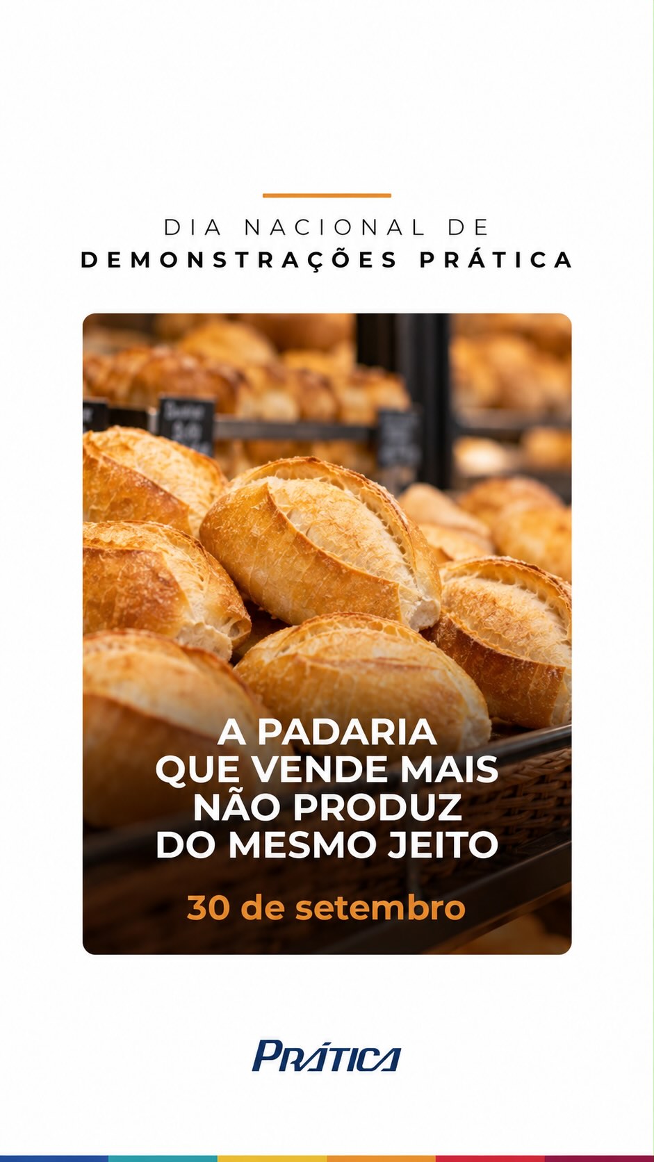 A panificação está mudando e acompanhar o mercado exige uma produção cada vez mais produtiva, ágil e preparada para novos desafios. 🚀
No dia 30/09, acontece o Dia Nacional de Demonstrações Prática, com o tema:
“A padaria que vende mais não produz do mesmo jeito.”
Um encontro para conhecer, na prática, soluções que podem contribuir para uma operação mais produtiva e preparada para crescer, além de trocar experiências com quem vive os desafios da panificação todos os dias.
À frente de mais de 54 CNPJs do setor e representando marcas como Maffille, Meu Pão, Mix Pão e O Pão, Júnior Maffille conhece de perto os desafios da panificação e hoje faz um convite especial para você participar desse grande evento.
Em Belo Horizonte, o evento acontece na Consulte Vendas, concessionária Prática.
📅 30 de setembro, 14h
📍 Consulte Vendas | Belo Horizonte
🔗 Inscreva-se pelo link da bio!
Participe, troque experiências e descubra novas possibilidades para a sua padaria.
#panificação #padaria #demonstraçãoprática #foodservice #prática