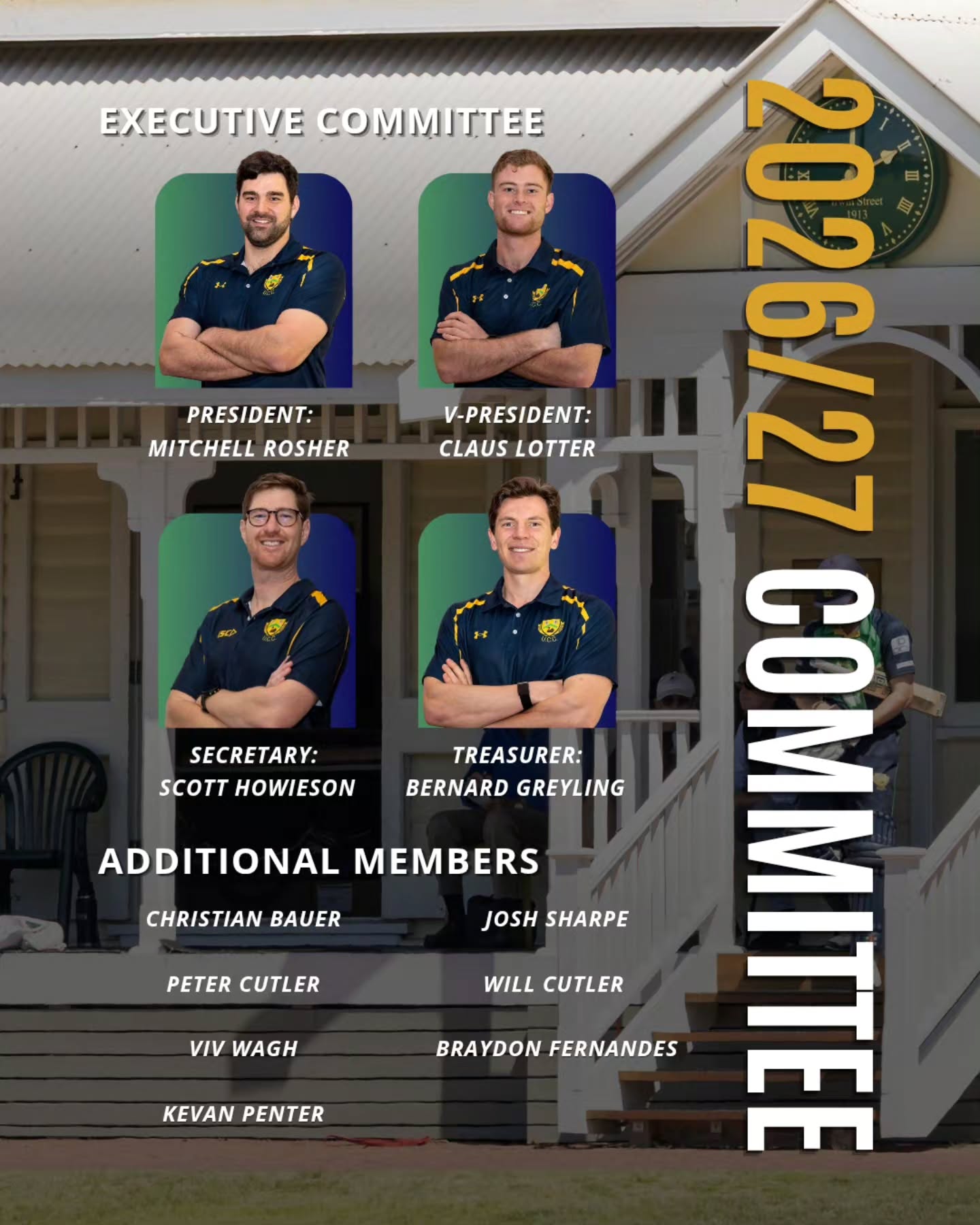 MEET THE COMMITTEE
The people behind the scenes helping keep The Books turning!