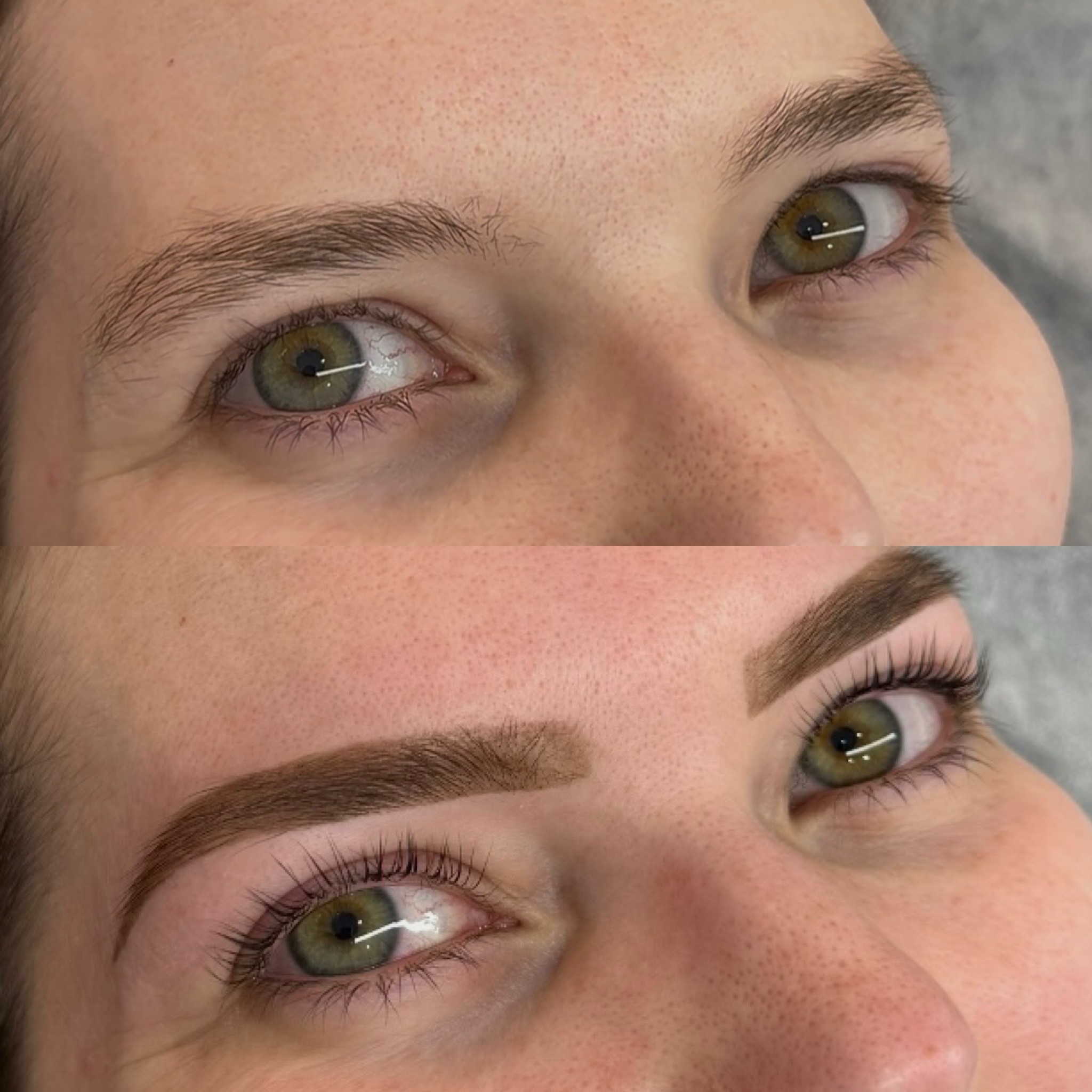 How good is this transition?
Korean lash lift & brow dye by our girl kayli 🩷