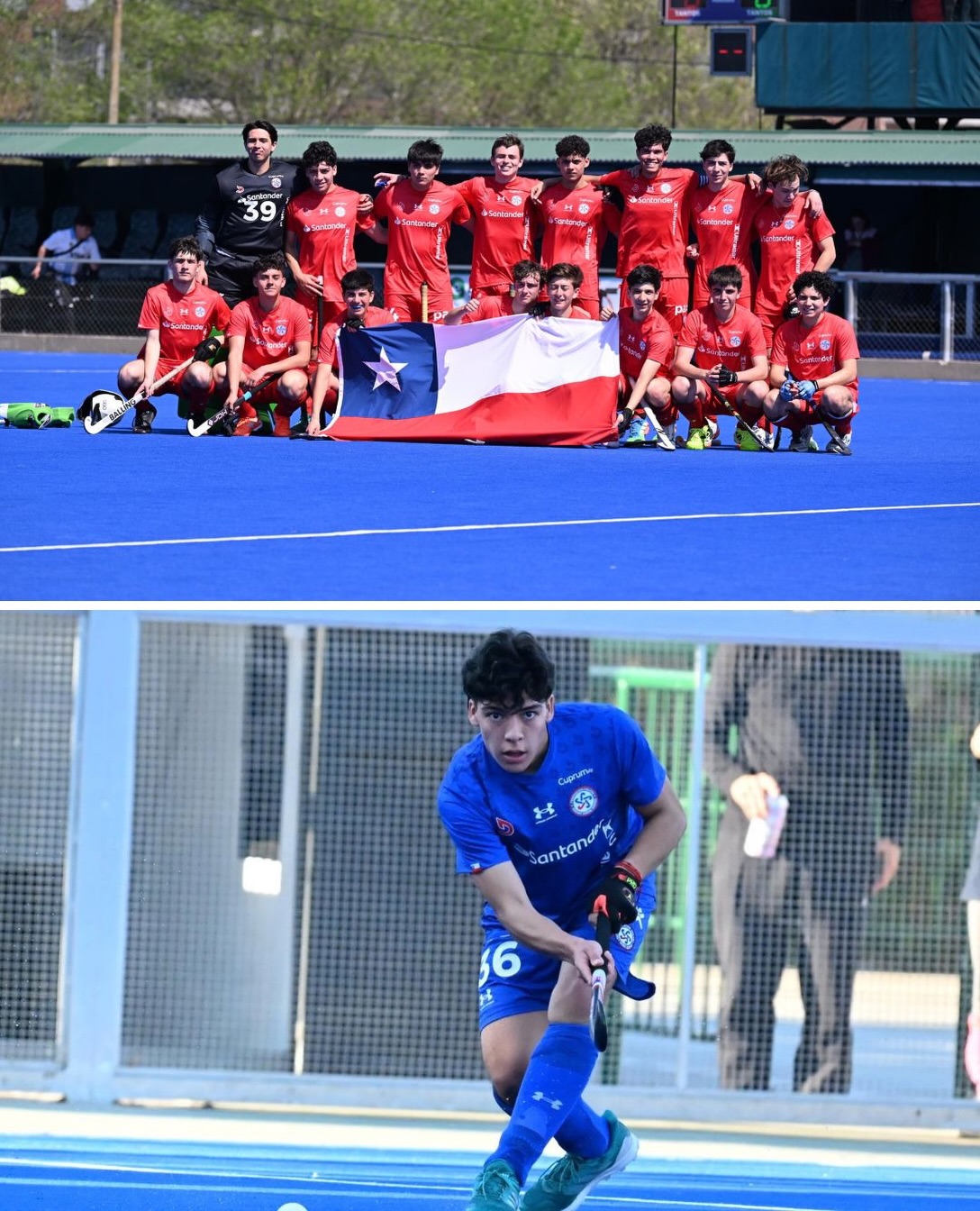 ¡ORGULLO ALTERRA QUE TRASPASA FRONTERAS!
Hoy celebramos con enorme orgullo a Facundo Cornejo, estudiante de 3° medio de Colegio Alterra, quien tuvo el honor de representar a Chile en el Torneo Argentino de Selecciones de Hockey Masculino.
Con tan solo 16 años, Facundo fue convocado al proceso de los Diablos Junior, la Selección Sub-21 de Chile, dando un nuevo e importante paso en su trayectoria deportiva.
Detrás de este logro hay mucho más que talento: hay horas de entrenamiento, disciplina, sacrificio, perseverancia y una enorme pasión por seguir superándose. Facu ha avanzado etapa tras etapa, enfrentando nuevos desafíos y demostrando que los grandes sueños se construyen con trabajo y dedicación.
Hoy, su esfuerzo lo lleva a vestir la camiseta de Chile y a vivir una experiencia que representa no solo un orgullo personal, sino también para toda su familia y nuestra comunidad educativa.
¡Felicitaciones, Facundo! Sigue soñando en grande, trabajando por tus metas y dejando todo en la cancha. Estamos orgullosos de acompañarte en este camino.
#OrgulloAlterra #ColegioAlterra #DiablosJunior #HockeyChile