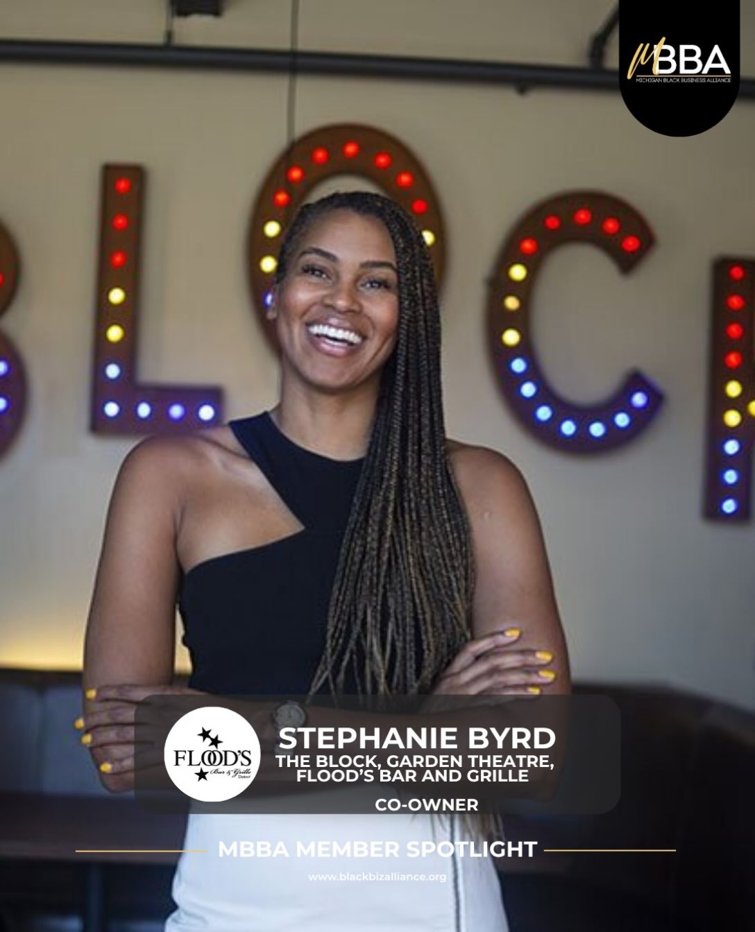 Repost @blackbizalliance MBBA Radio Day 🎙️
This Tuesday, MBBA member Stephanie Byrd joins CEO Charity R. Dean on the Mason & Starr Morning Show on 105.9 Kiss FM. 👏🏾
Stephanie is the co-owner of some of Detroit’s most beloved spots — Flood’s Bar & Grille in Bricktown, The Garden Theater, and The Block in Midtown. A native Detroiter, she came home to build on the family business her parents started decades ago, carrying on one of the city’s longtime Black-owned establishments and turning it into a true hospitality legacy. 💛
Tune in Tuesday morning at 9:30 AM!
#MBBA #BlackOwnedBusiness #DetroitBusiness #SupportBlackBusiness #Entrepreneurship