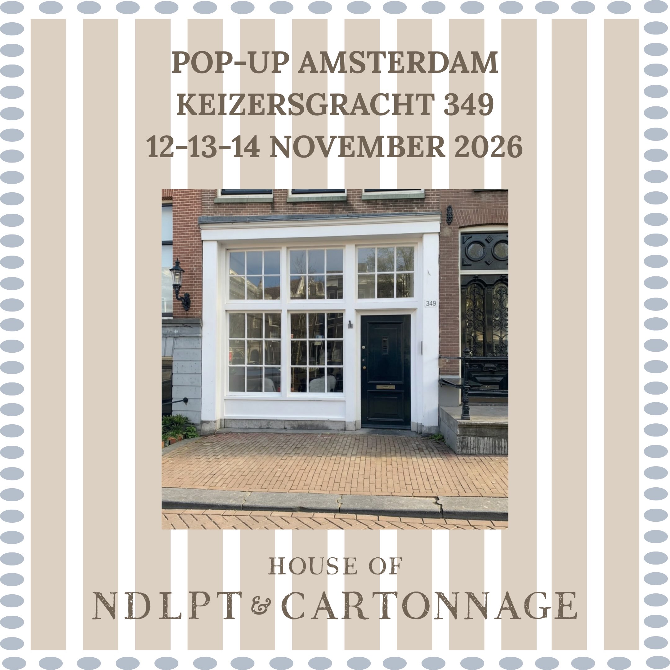 Amsterdam in November? I think yes ✨
From 12–14 November, I’ll be in Amsterdam with Sabrine from House of NDLPT & Cartonnage for her pop-up, where I’ll be the in-house needlepoint instructor.
There will be lots of beautiful needlepoint and cartonnage to discover, including many canvases from my Maison Needlepoint collection, and I’ll be there to show anyone who is curious how to get started.
I love that needlepoint gives us a reason to put the phone down, step away from the endless scrolling and do something creative and calming with our hands — with something beautiful to show for it at the end.
12–14 November 2026
Keizersgracht 349, Amsterdam #needlepoint #popup #beginner #christmasshopping #cartonnage