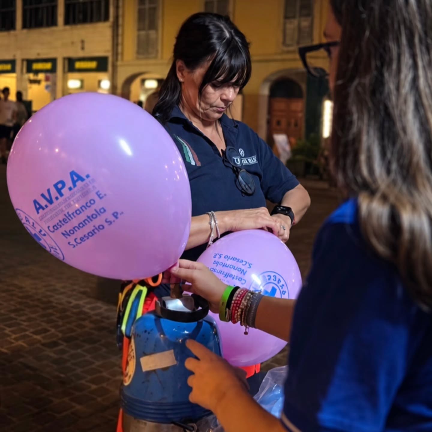 Ecco alcuni scatti dei nostri volontari del @croceblucfe_giovani al #gazeboblu alla festa di fine estate!