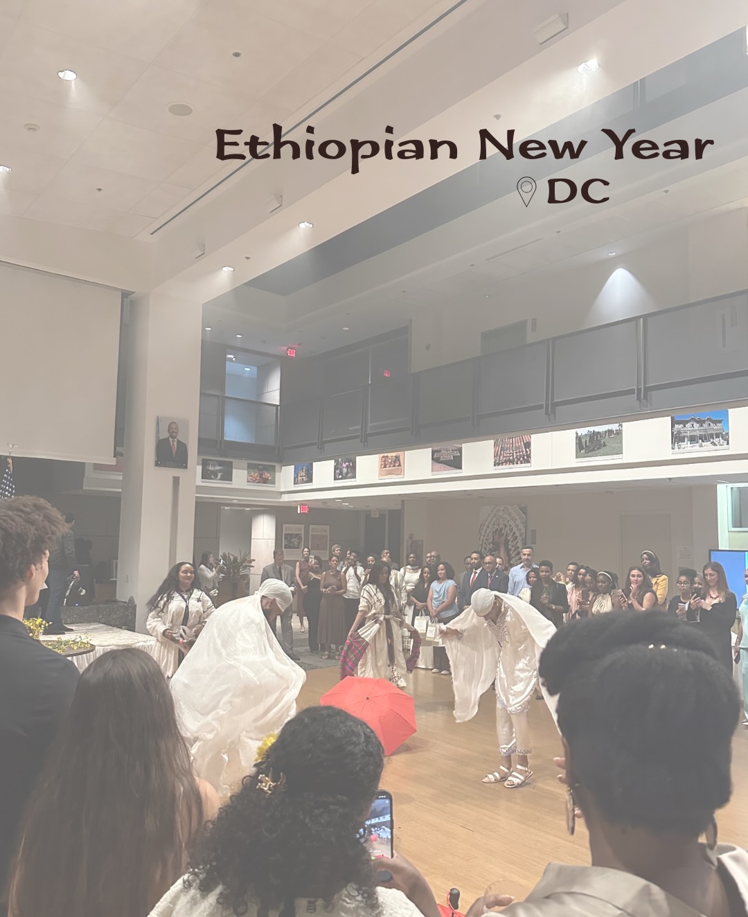 Have you been to an embassy event yet? We had been wanting to go to an embassy event for a while and finally made it to Ethiopian New Year on Friday!
The night was full of dancing, traditional Ethiopian food, meeting new people, delicious coffee, learning about the second most populous country in Africa, and honey wine! We had a blast and met some incredible people.
I will be staying up to date on all embassy events on @thingstododc !!
.
.
.
#Only1DC #EthiopianAirlines #embassyevents #washingtondc #coupleadventures
{Ethiopian embassy, Ethiopia, embassy events, DC, Washington DC, DMV cultural events, culture}