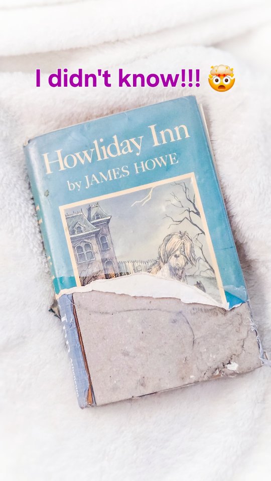 Story time... Eternally sorry for this, James Howe. 🙈