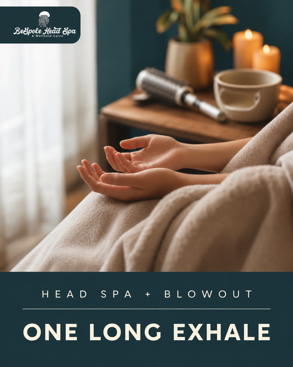You came in for one thing and stayed for everything your scalp and your hair have needed for a while.
There's a particular stillness that settles in the middle of a treatment. Not sleepiness exactly. More like the quiet after a long week finally releases its grip.
Your hands open. Your shoulders drop. You stop keeping track of time.
A head spa treatment works at the root. Softening. Cleansing. Restoring the scalp so everything that grows from it has a real chance.
Then the blowout picks up right where it leaves off, carrying the story from root to end until your hair feels the way you forgot it could feel.
Two services. One long exhale.
Pairing the two isn't about doing more. It's about feeling more completely cared for.
That stillness mid-treatment is its own signal. Something is working, and your body already knows it.
From arrival to a fully settled version of yourself, we hold both services in one uninterrupted rhythm.
📍 Springfield, MO
bespokeheadspa.com