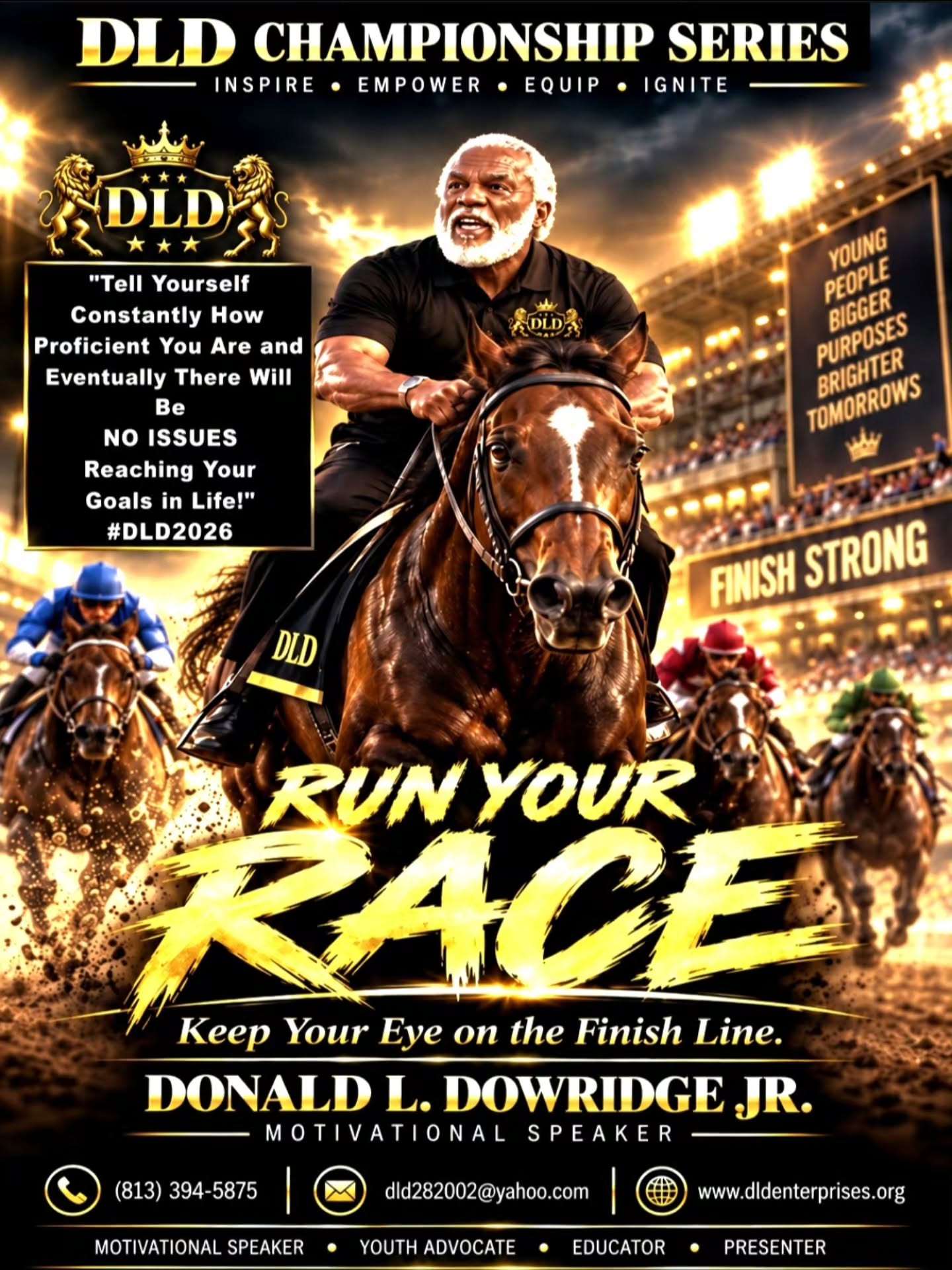 DLD CHAMPIONSHIP SERIES
"NO ISSUES"
#DLD2026