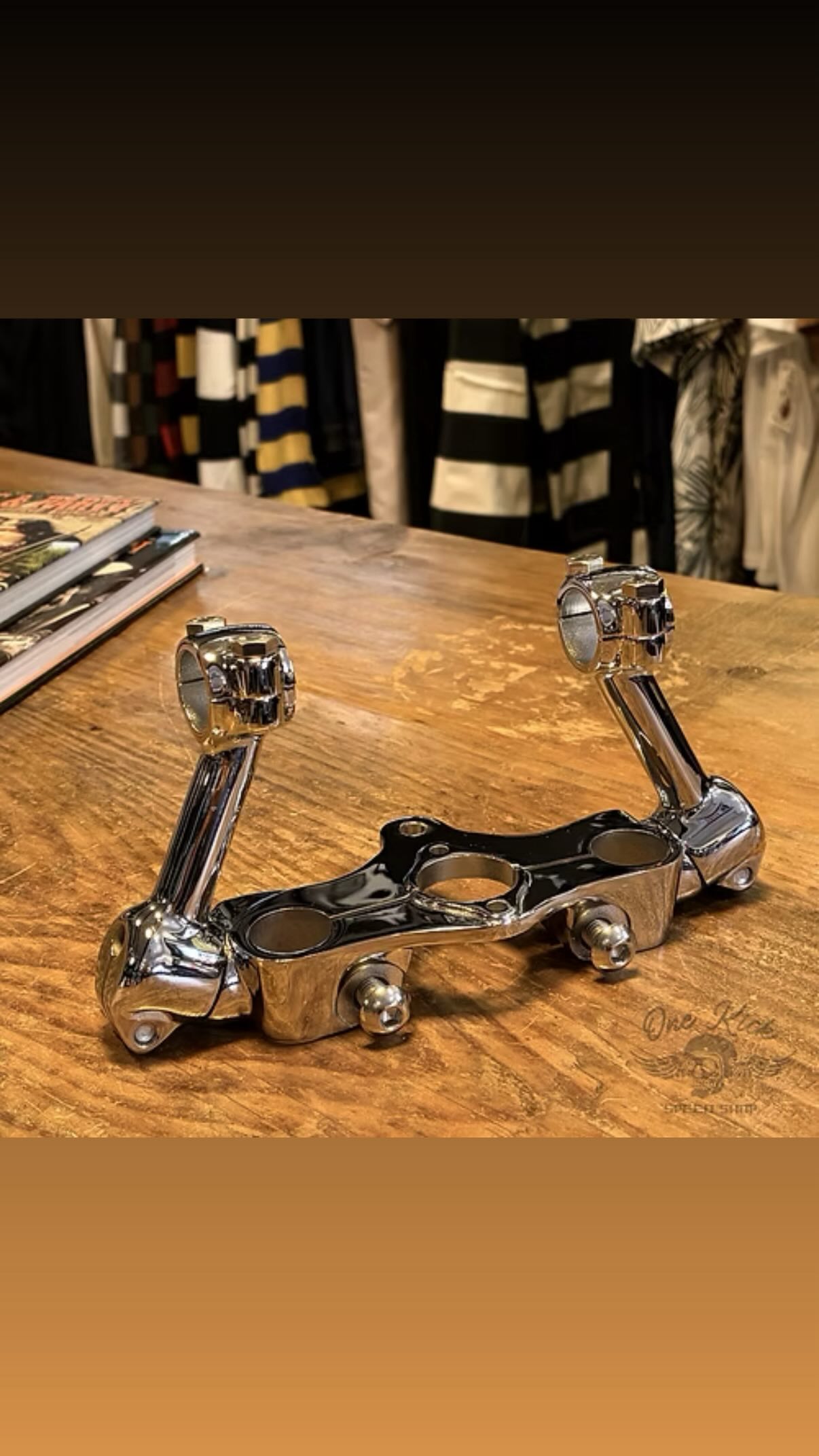 STELLING & HELLINGS STYLE INWARD RISERS
High quality reproduction
Onekick Exclusive