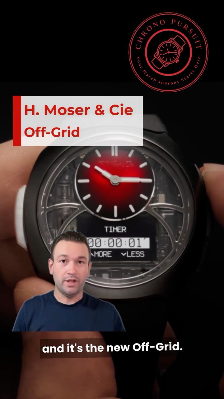 @moserwatches dropped a surprise yesterday and it caught pretty much everyone off-guard. Maybe that was intentional, as their latest watch is an ana-digital Streamliner with Moser’s iconic design DNA mixed with high-tech circuitry.
This is the “Off-Grid”, the first “entry level” Moser available to the public, and it packs a lot into the familiar 42.8mm Streamliner case. The D-10 movement was designed in collaboration with @sequentworld and features 186 components that operate the analog dial and the digital GMT, world timer, split second chronograph and Moonphase complications. The watch does not include popular smartwatch features including notifications, health data and other metrics and frankly, I’m perfectly happy about that.
The watch is limited to 1,000 pieces in each colorway and is currently only available to existing Moser owners, with a public sale starting on Sept. 24th.
Let’s talk about pricing. The Off-Grid costs 3,900 Swiss francs (about $5,000), which is no ordinary sum of money. But for a Moser, whose watches start in the tens of thousands of dollars, it’s a window into a world that many enthusiasts (including myself) wouldn’t be able to reach.
And we’ve seen this exact playbook before with @mbandf and it’s creative @m.a.d.editions watches that let ordinary collectors finally get into the brilliant mind of Max Busser. To me, it’s not a money grab or artificial hype, it’s a way to get genuinely interested collectors into the front door so that hopefully (one day) they can buy one of the flagship pieces of that brand.
What are your thoughts on the “Off-Grid”? Love it or hate??
#newwatchalert #moser #watchfam #fyp #watchcollector