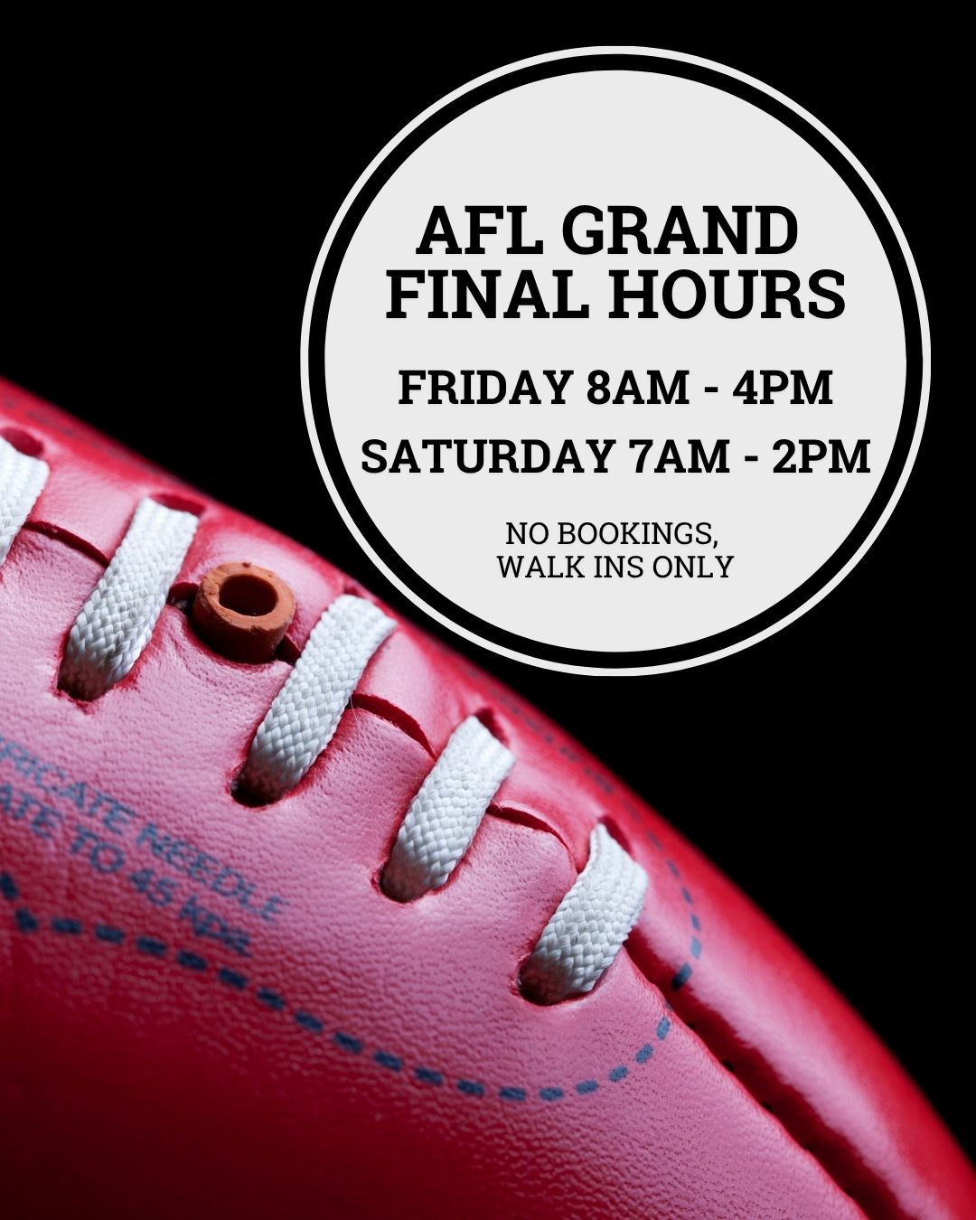 For those skipping the parade in Melbourne, why not make a trip up the Mount and join us on your day off?!
A friendly reminder that we will be closing early on Saturday, then back to business as usual for Sunday (8am - 4pm).
#MountMacedonTradingPost #MacedonRanges #MtMacedon #AFLGrandFinal