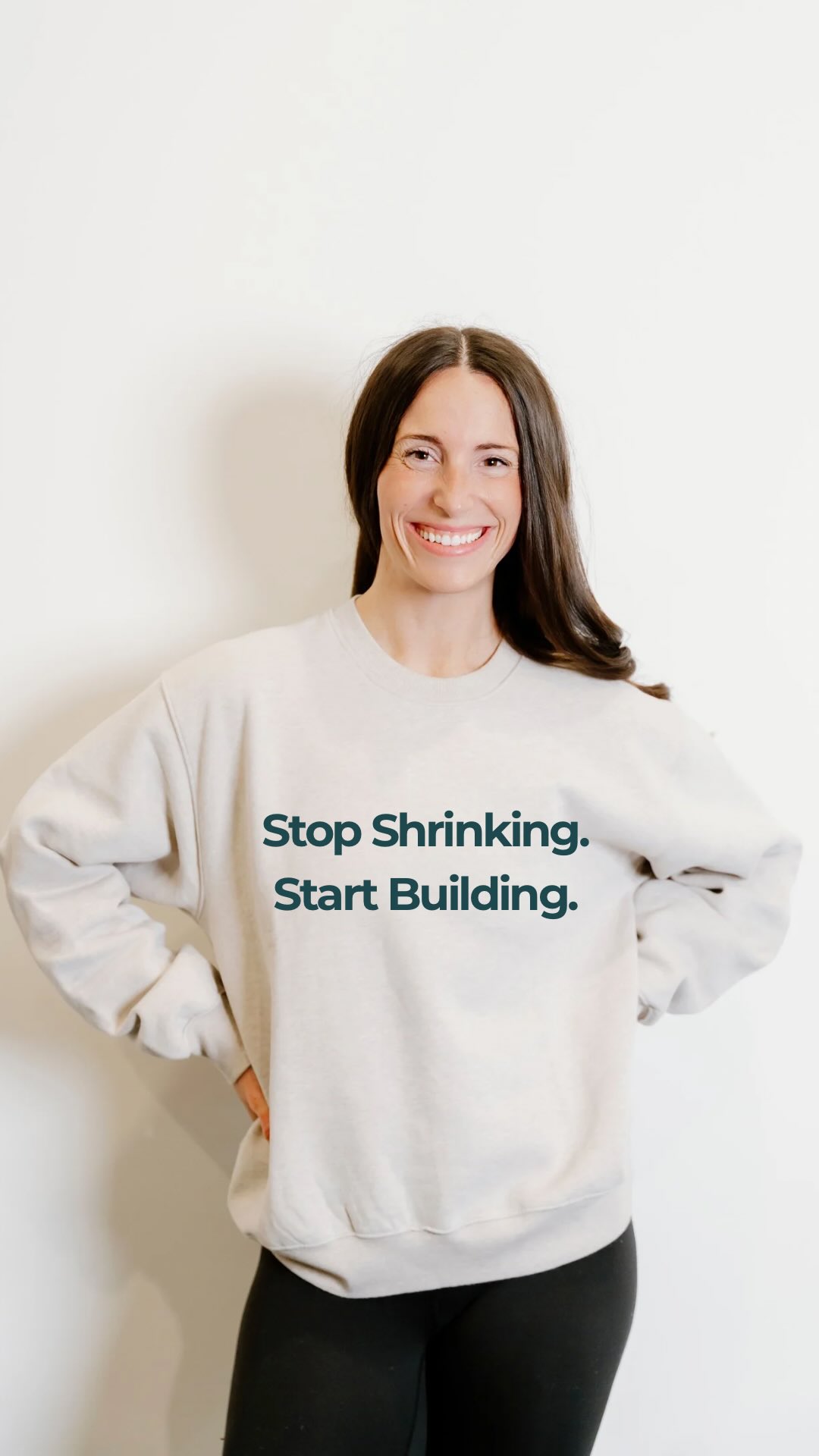 This is the season I’m building something for the women who’ve been told to shrink themselves smaller instead of build themselves stronger.
That’s the whole idea behind what’s coming later this fall, follow along, this one’s worth it.