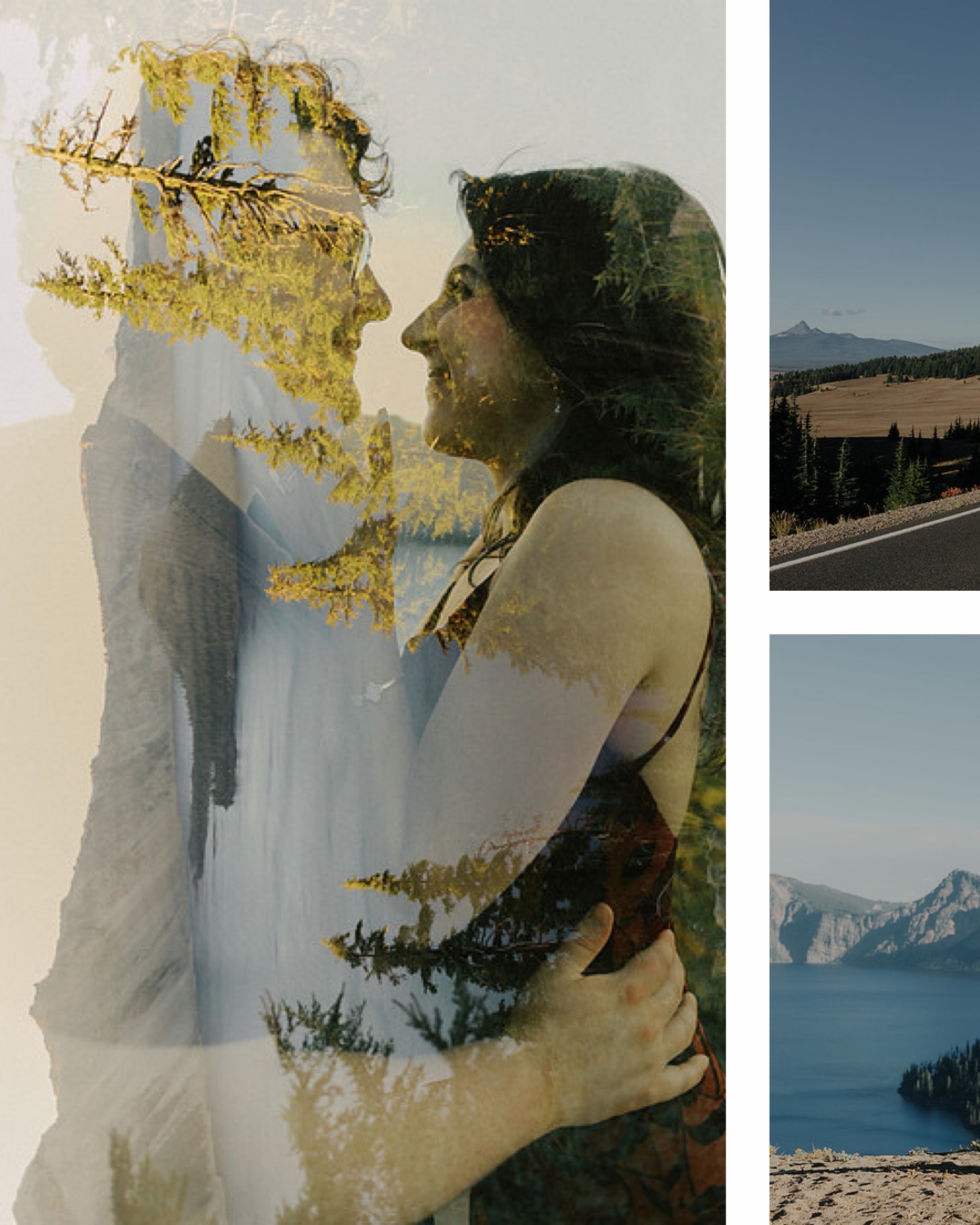 Crater lake proposal shoot, these two came from AZ to explore Oregon and they are so sweet ❤️