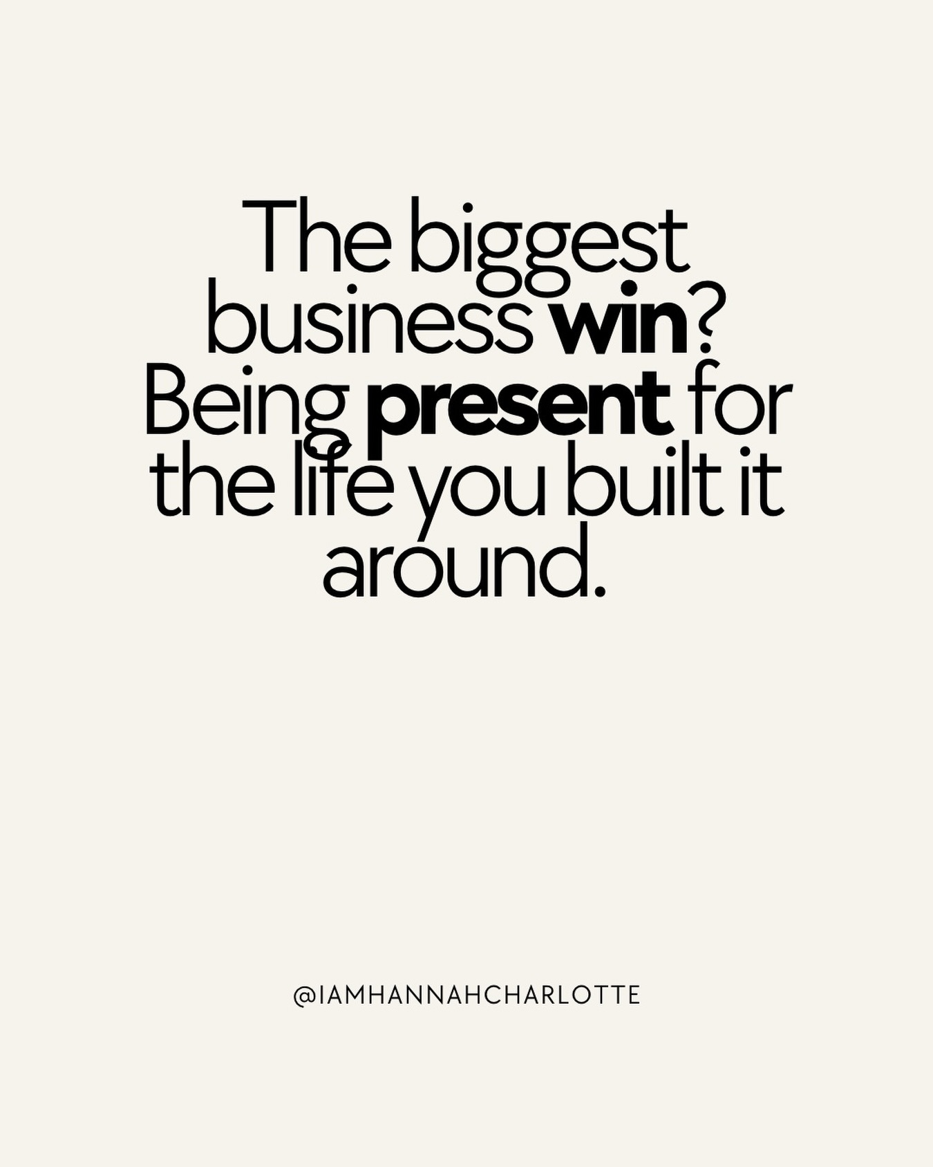 If you run a business, you know how easy it is to fill every spare moment with ‘just one more thing’
But the biggest lesson I’ve learned is remembering presence. I have been the hustler, quite frankly because I was in love with my mission, but also remember to stay for the long lunch. Put your phone down when someone is telling you a story. Take time to listen to your children and give them all your presence. Didn’t you build this in order to regain your LIFE?
The work will still be there. These moments won’t. 🤍