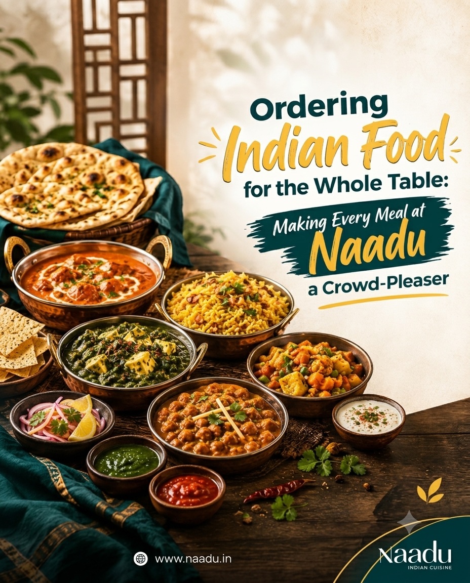 Feeding a hungry table is one of life's great joys and Indian food was practically made for sharing.
At Naadu, we love seeing groups gather around a spread of vibrant dishes, each one telling its own story of spice, tradition and warmth.
Here are a few tips to make ordering Indian food for the whole table an absolute breeze:
1. Start with variety mix mild and bold flavours so every guest finds something they love
2. Order more bread than you think you need it always disappears first!
3. Share the mains two or three dishes between the table means more flavours to explore and more moments to savour
4. Ask your server our team are always happy to guide you through the menu and match dishes to your group's tastes
5. Balance rich curries with lighter sides rice, raita and fresh chutneys bring everything together beautifully
Whether you're celebrating something special or simply gathering the people you love, Indian food has a way of turning a meal into a memory.
We'd love to help you plan the perfect table. Book a call with us today and let's make your next visit to Naadu one to remember.
https://www.naadu.im/
#NaaduIOM #IndianFood #IsleOfMan #Douglas #AuthenticCurry #Spices